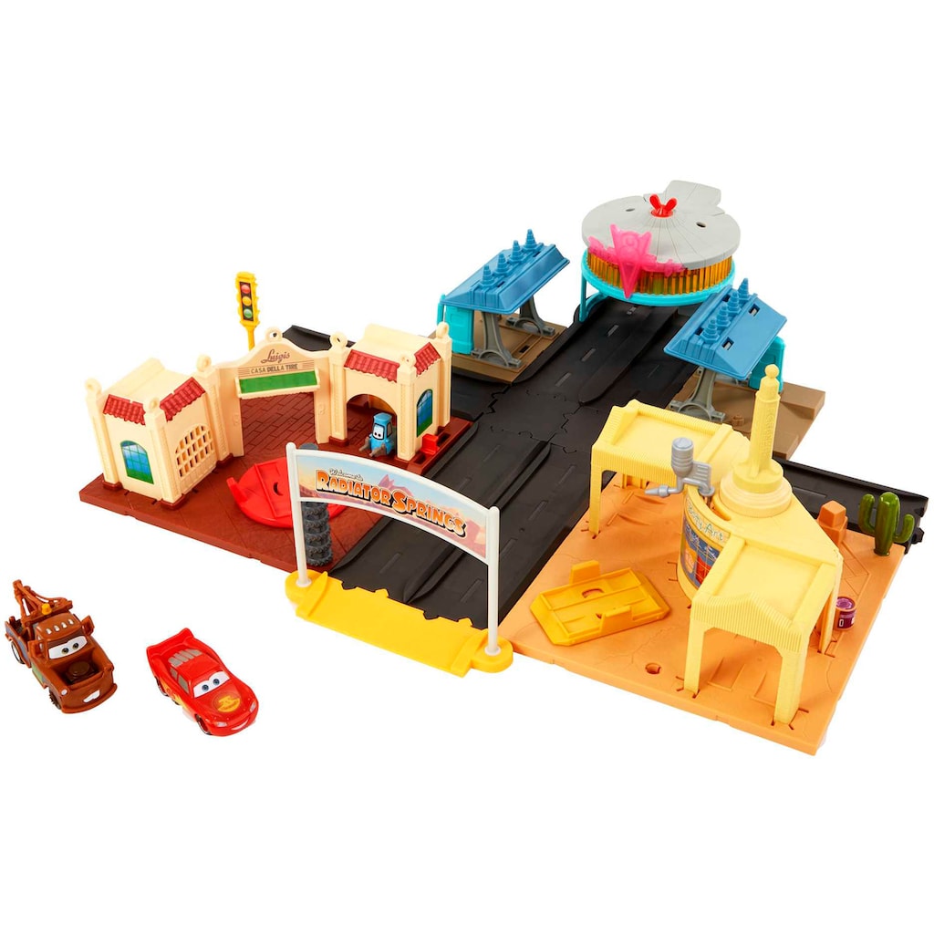 Mattel® Spiel-Gebäude »Disney Pixar Cars Disney+ Radiator Springs Tour Spielset«