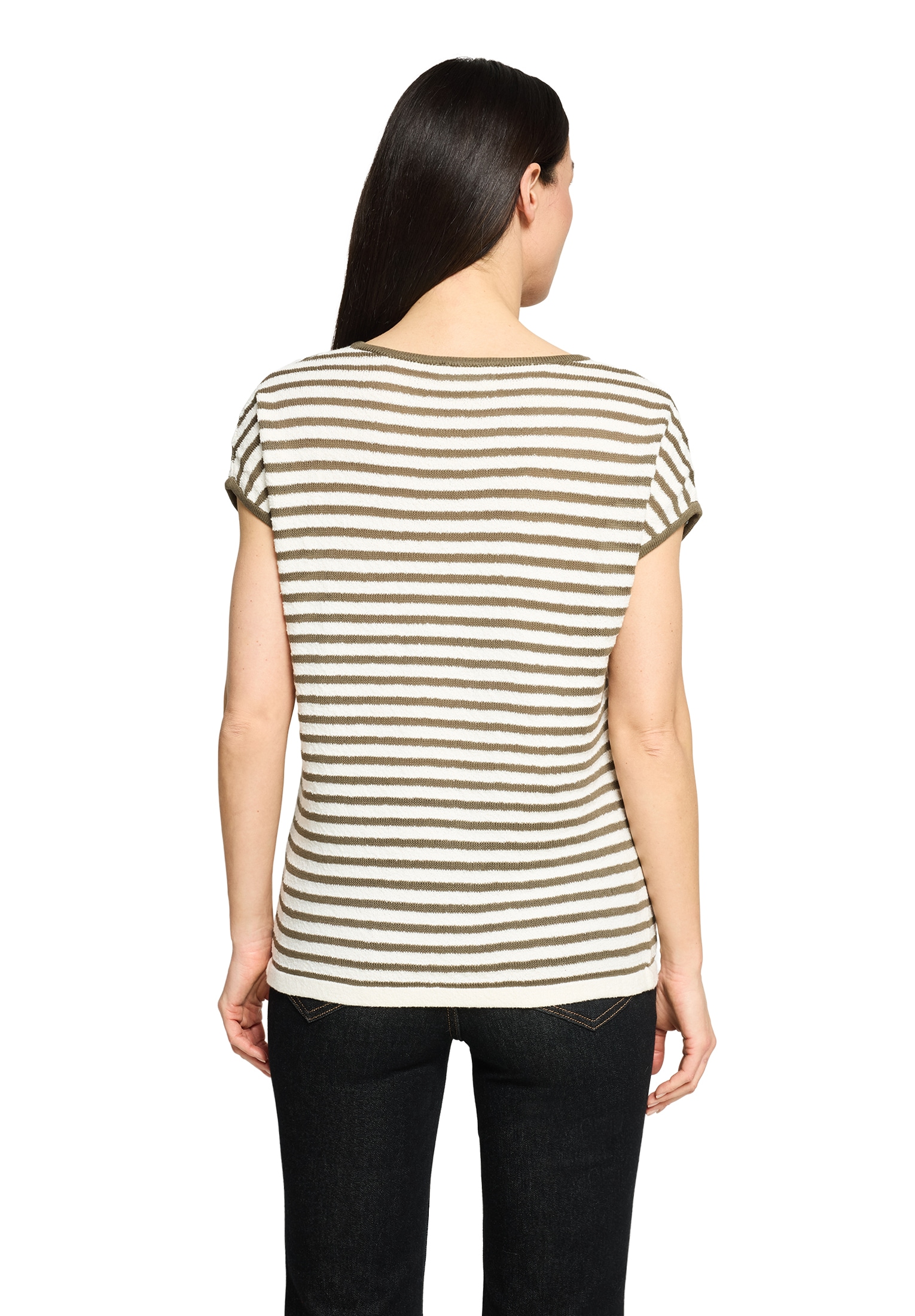 Cartoon Rundhalsshirt »Rundhals-Shirt mit Streifen«