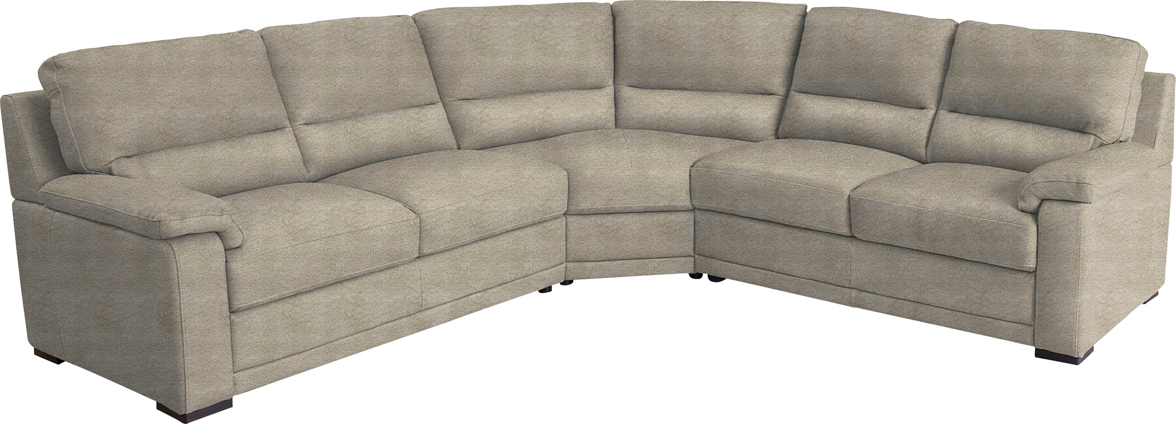 Egoitaliano Ecksofa »Doris, modernes Designerecksofa in hochwertigen Microfaserqualitäten«, edle Detailverarbeitung, wahlweise fleckenabweisend oder in Lederoptik