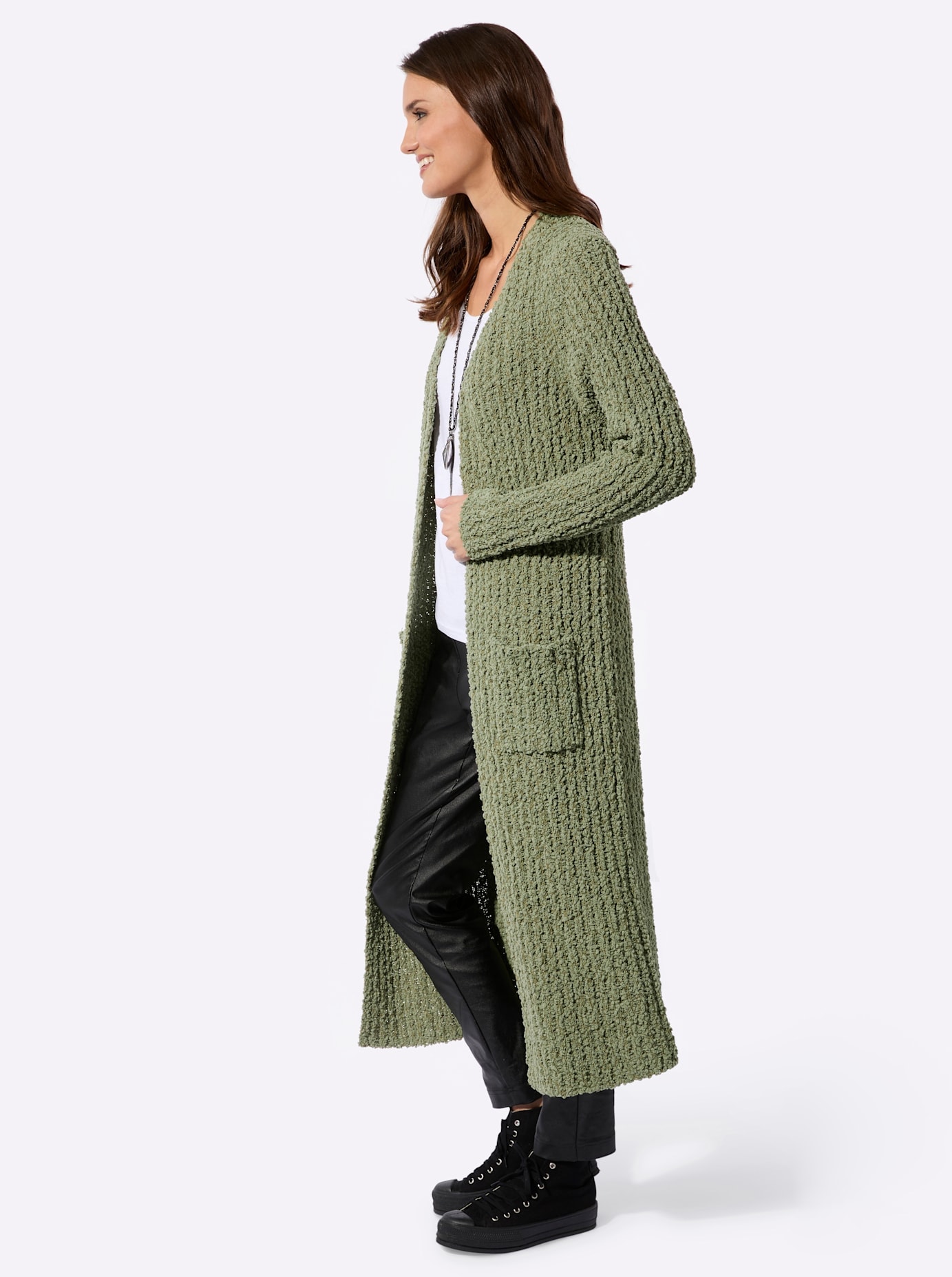 Inspirationen Longstrickjacke