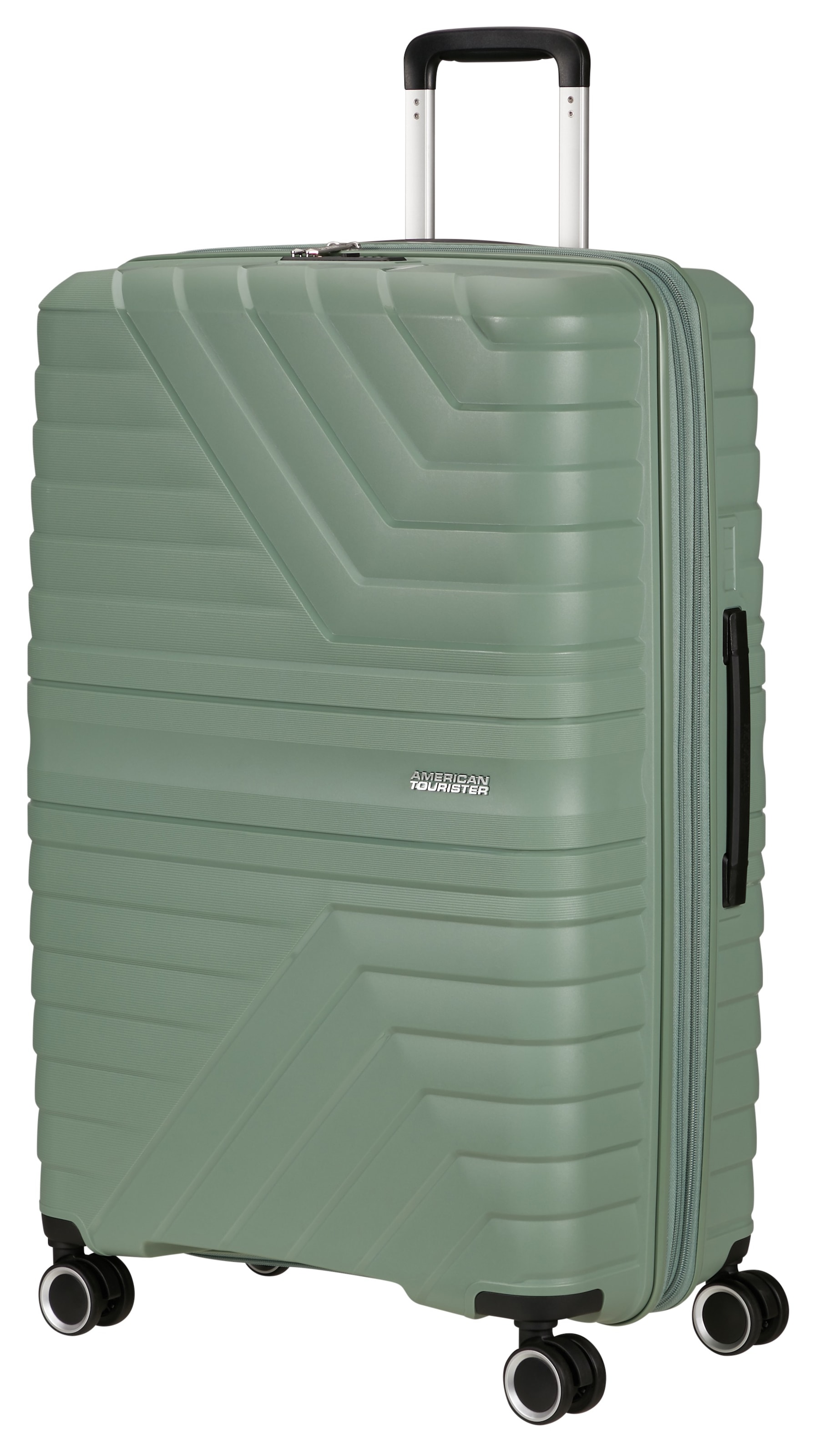 American Tourister® Hartschalen-Trolley »FLYTWIST, verschiedene Größen und Farben«, 4 Rollen, Hartschalen-Koffer personalisierbar Volumenerweiterung
