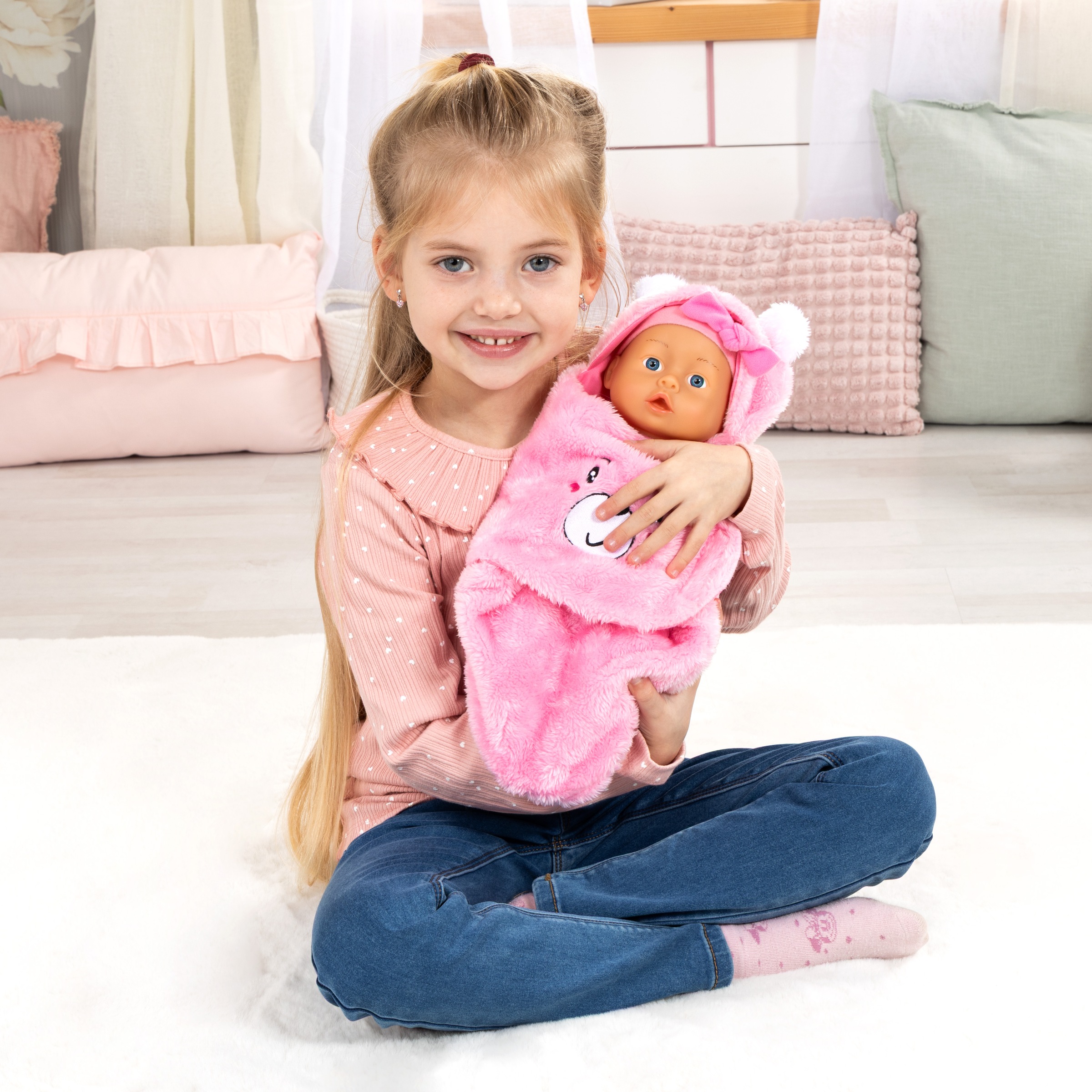 Bayer Babypuppe »mit Bademantel 35cm«