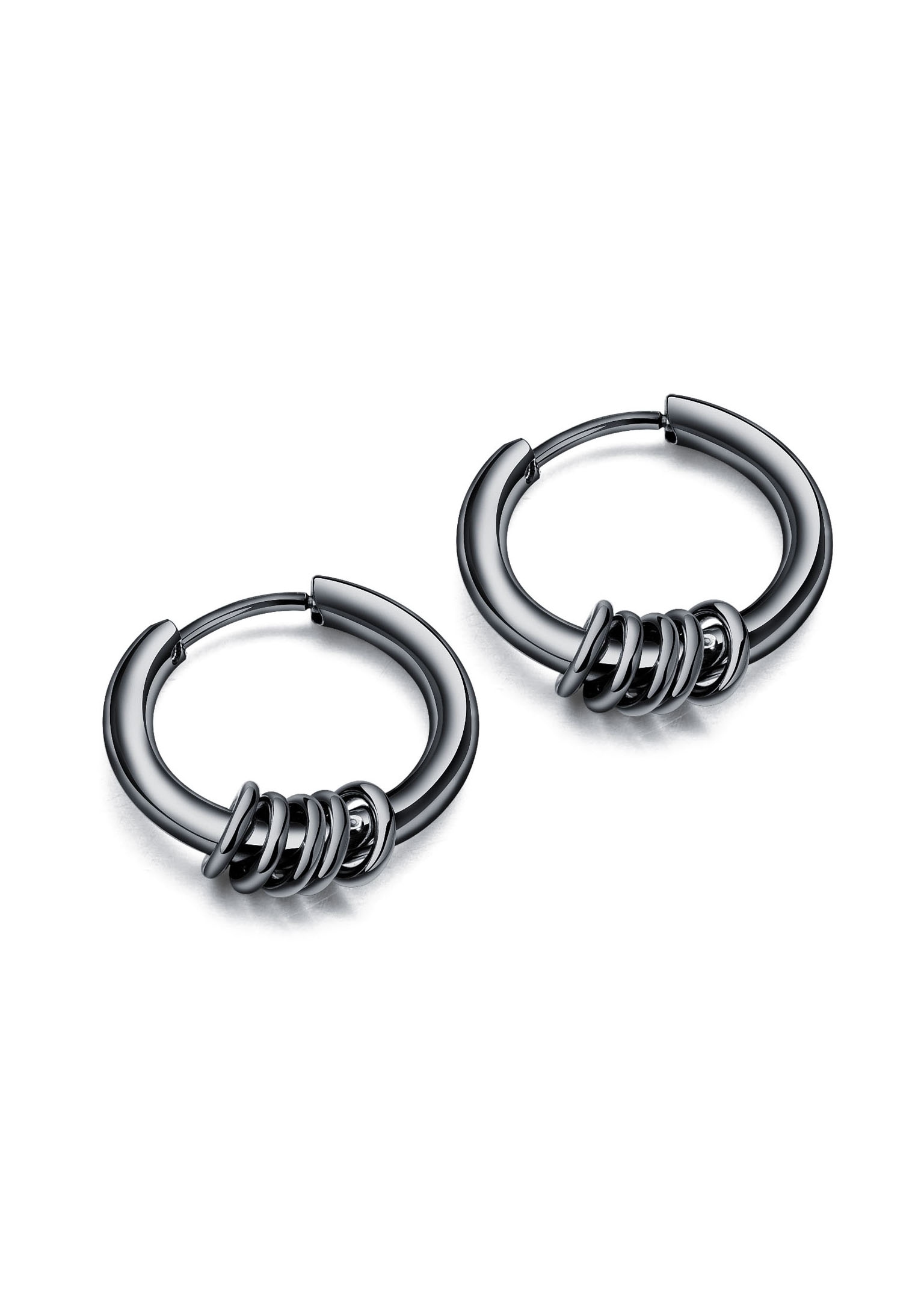 Firetti Paar Creolen "Schmuck Geschenk Circles" Einhänger abnehmbar