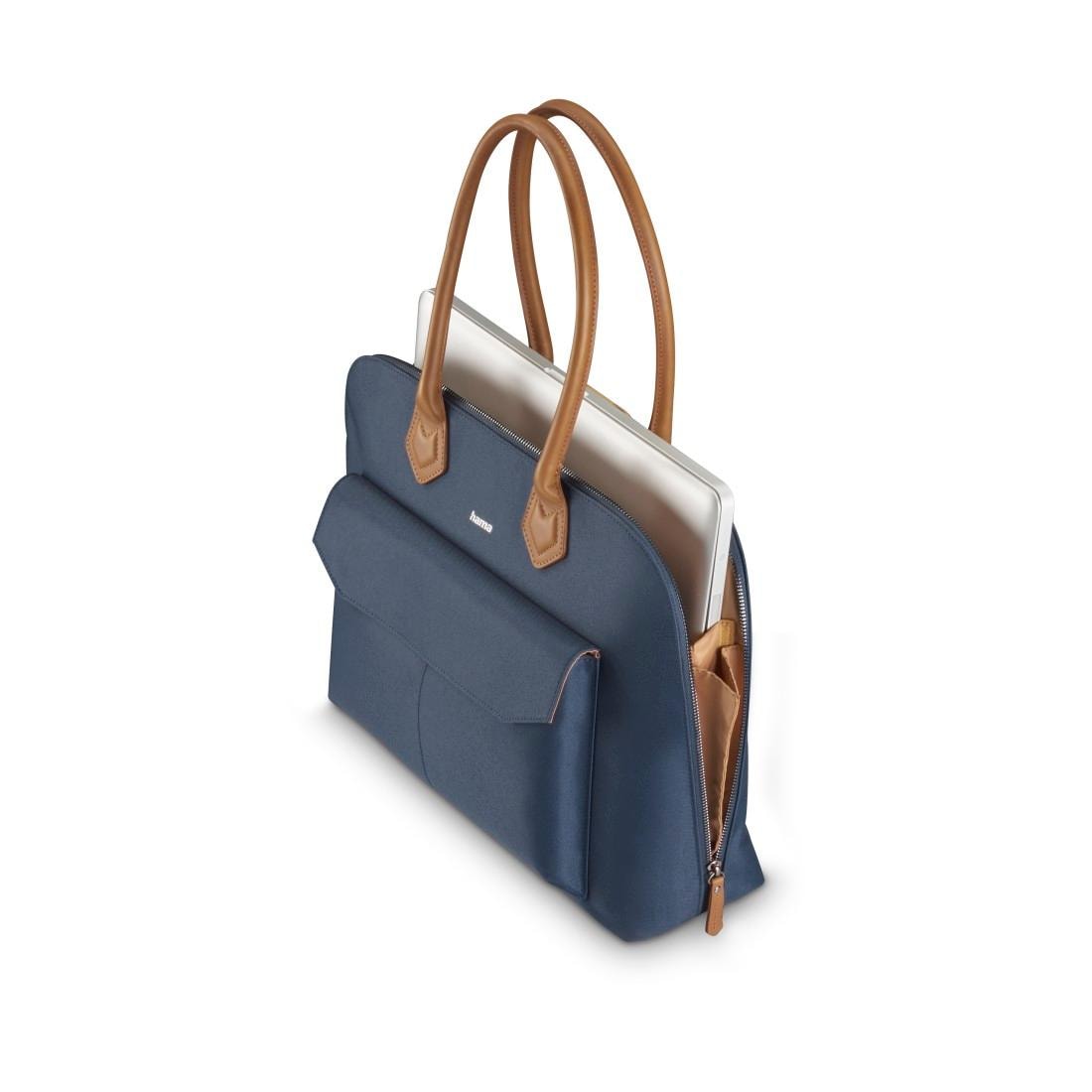 Hama Laptoptasche »Laptoptasche für 15,6-16,2“ (Recycling Henkeltasche aus Kunstleder)«