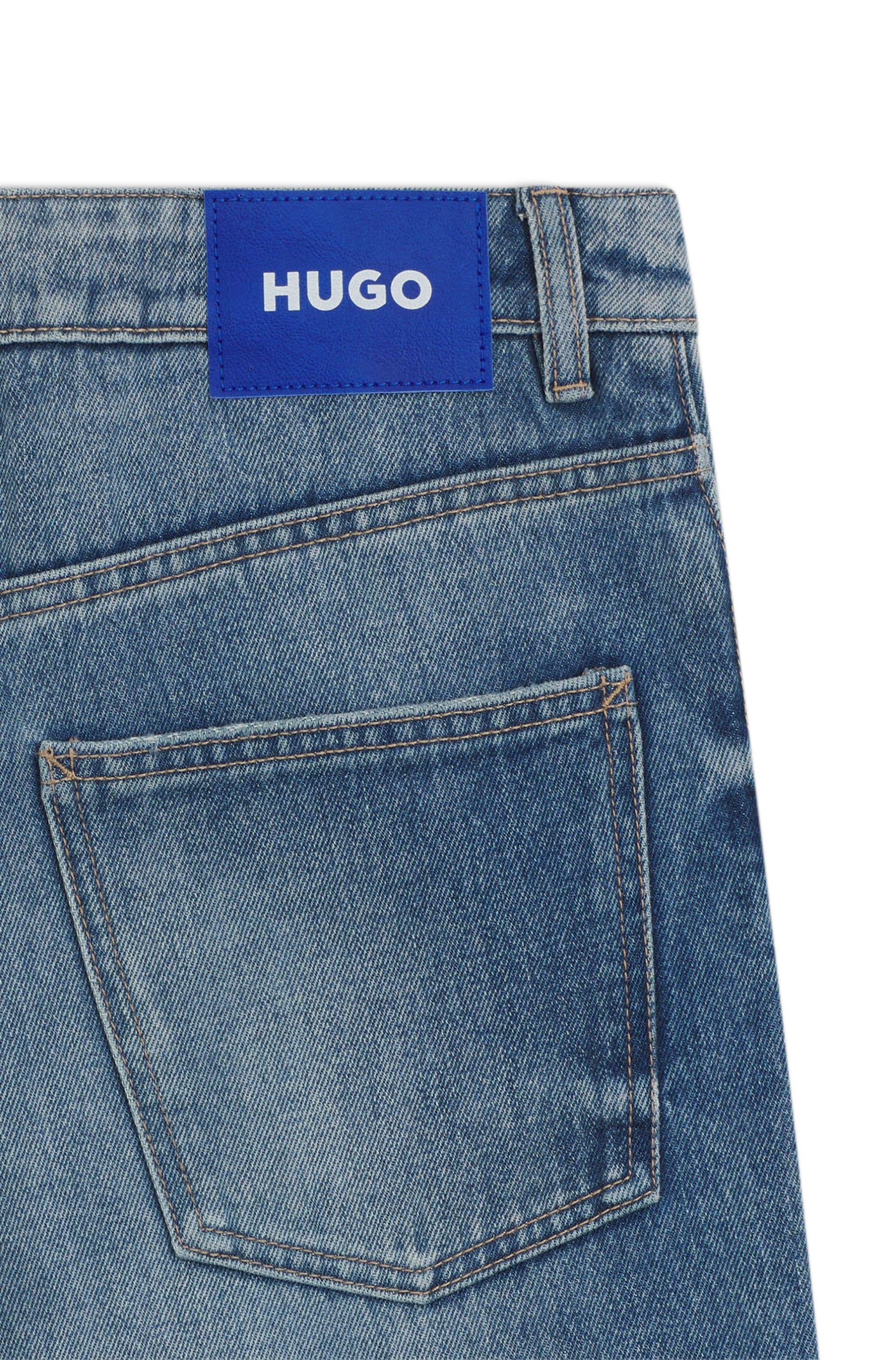 HUGO Blue 5-Pocket-Jeans »Gamala«, Mid Rise im Baggy Fit
