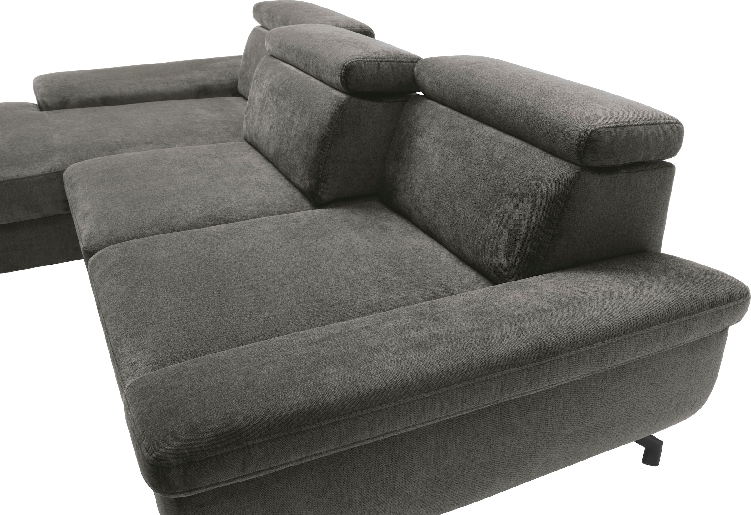TRENDMANUFAKTUR Ecksofa »Rima, multifunktionales Sofa, L-Form,«, mit Bettfunktion, Bettkasten, Kopf- und Sitztiefenverstellung