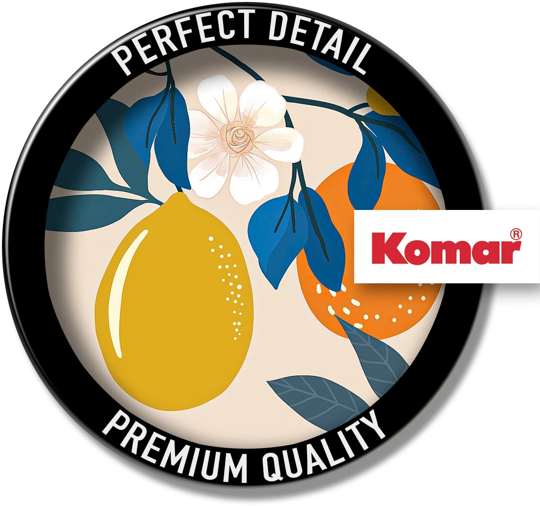 Komar Bild »Illustration Finest Fruits« Natur 1 Stk. tlg. Wandbild zur Dekoration - ohne Rahmen