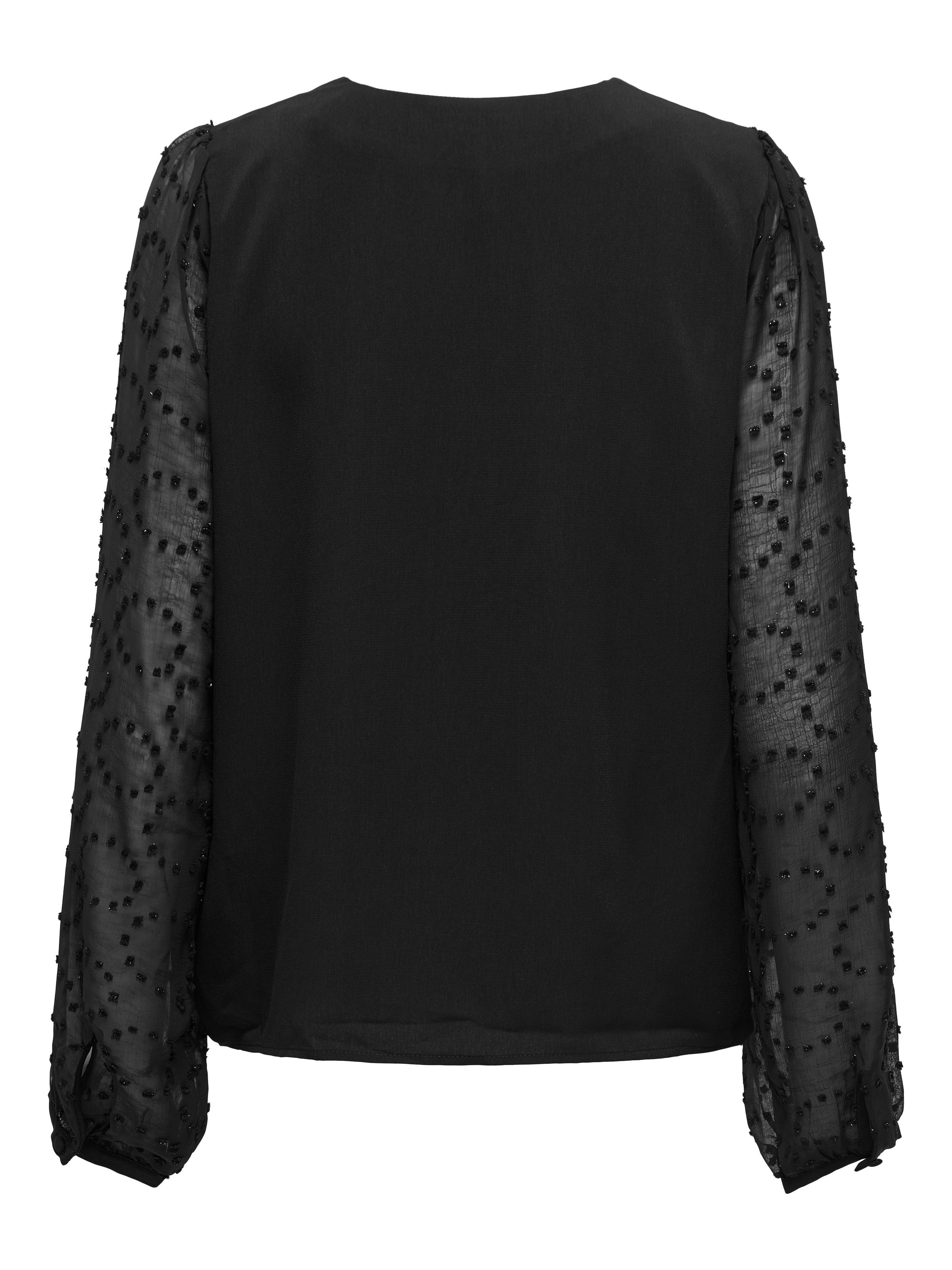 ONLY Shirtbluse »ONLMASJA FR L/S V-NECK SHIRT CS PTM«