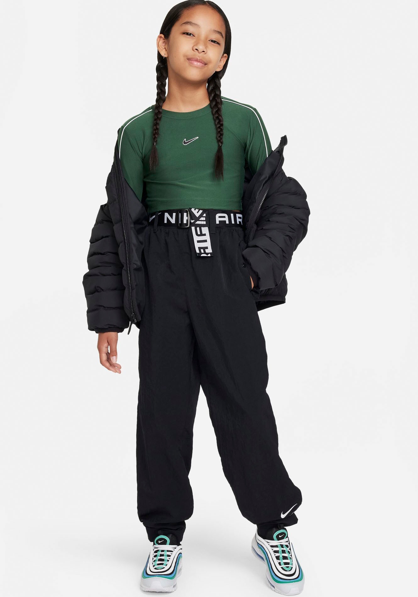Nike Sportswear Sweatshirt »G NSW CRP LS TOP SW - für Kinder«