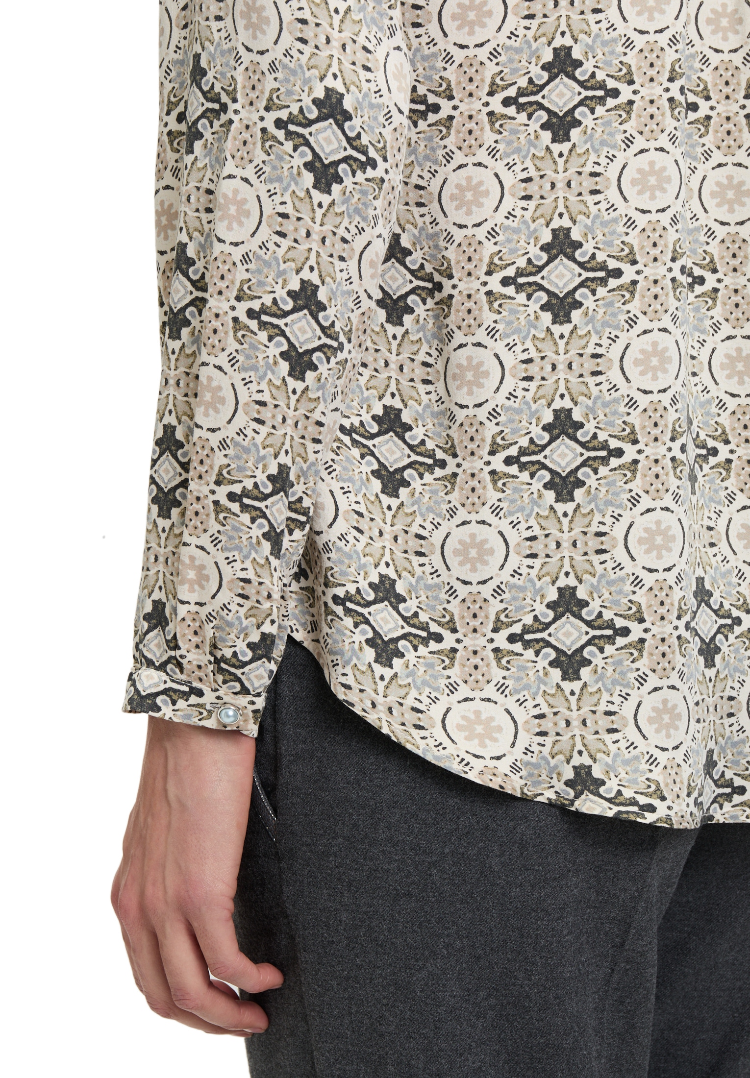 Cartoon Klassische Bluse »Casual-Bluse mit Muster«