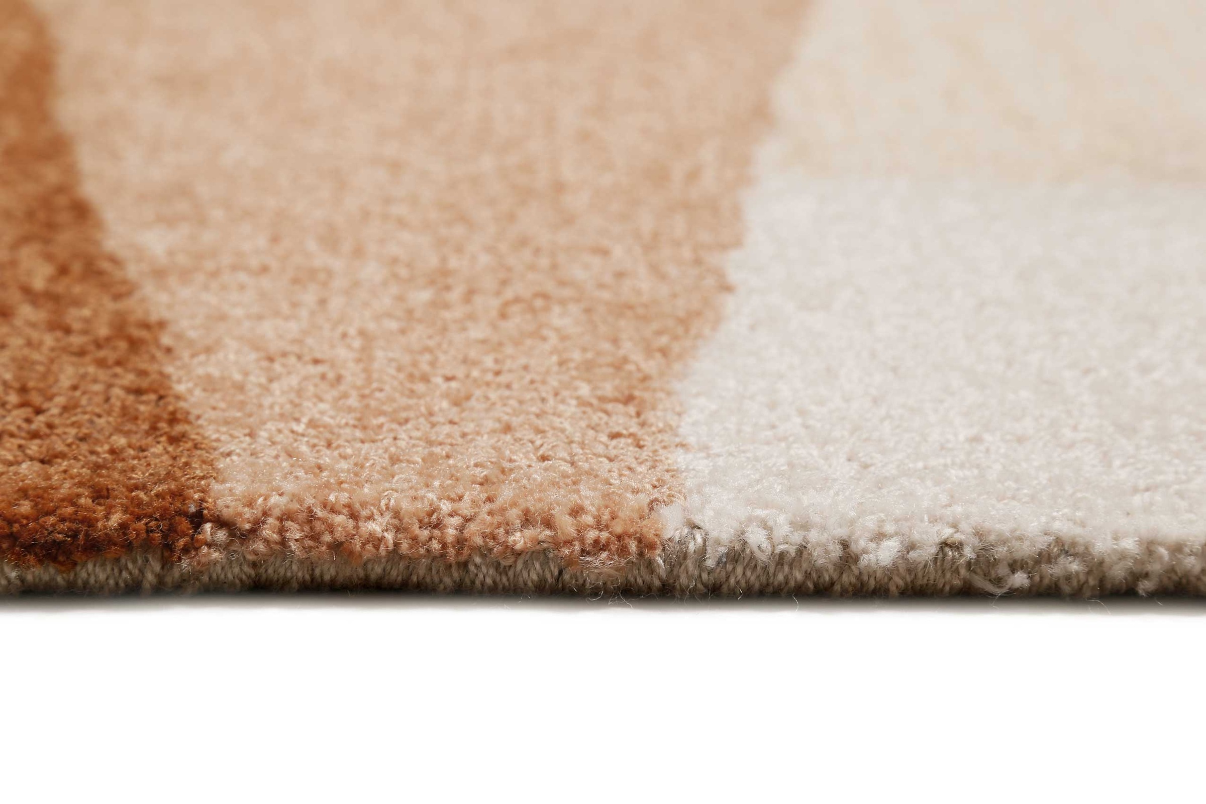 Wecon home Teppich »Next Time 2.0«, rechteckig, 8 mm Höhe, modern, handgefertigt, geometrisches Design für Wohn-, Schlafzimmer