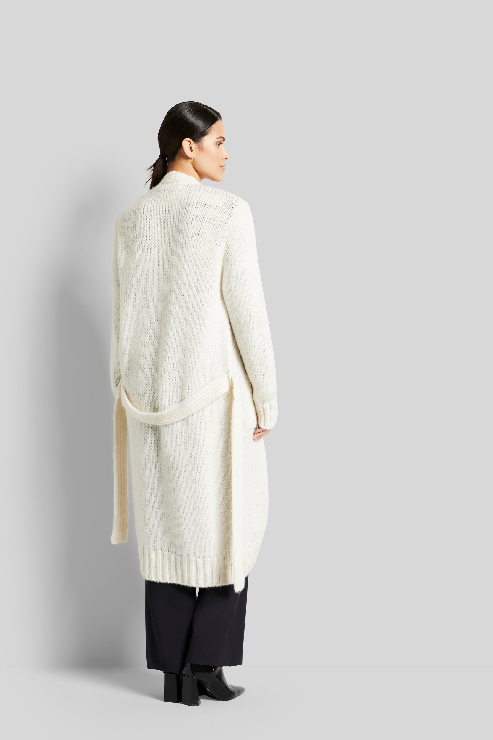 bugatti Strickjacke, mit Bindegürtel
