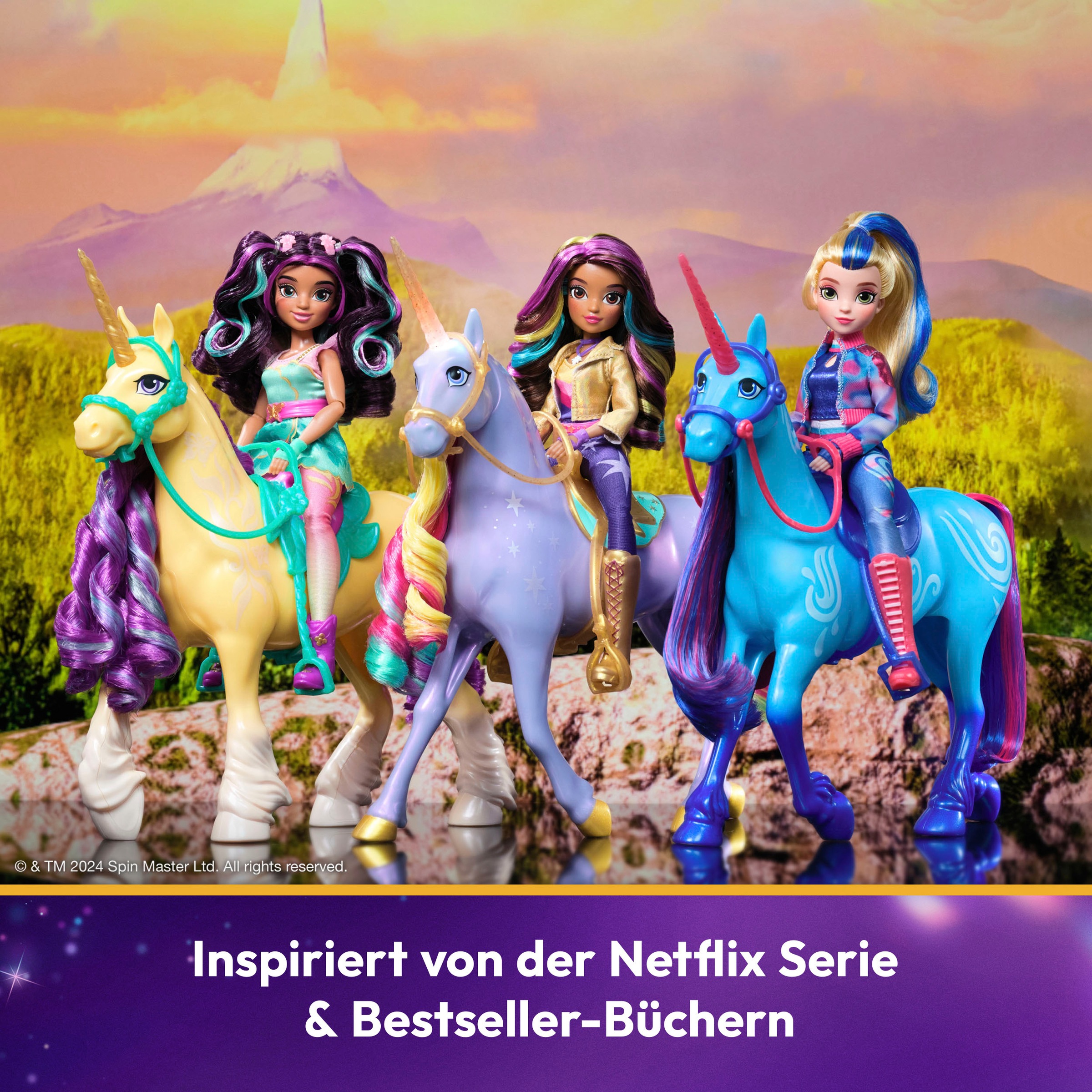 Spin Master Anziehpuppe »Unicorn Academy - Fashion Doll - Ava«