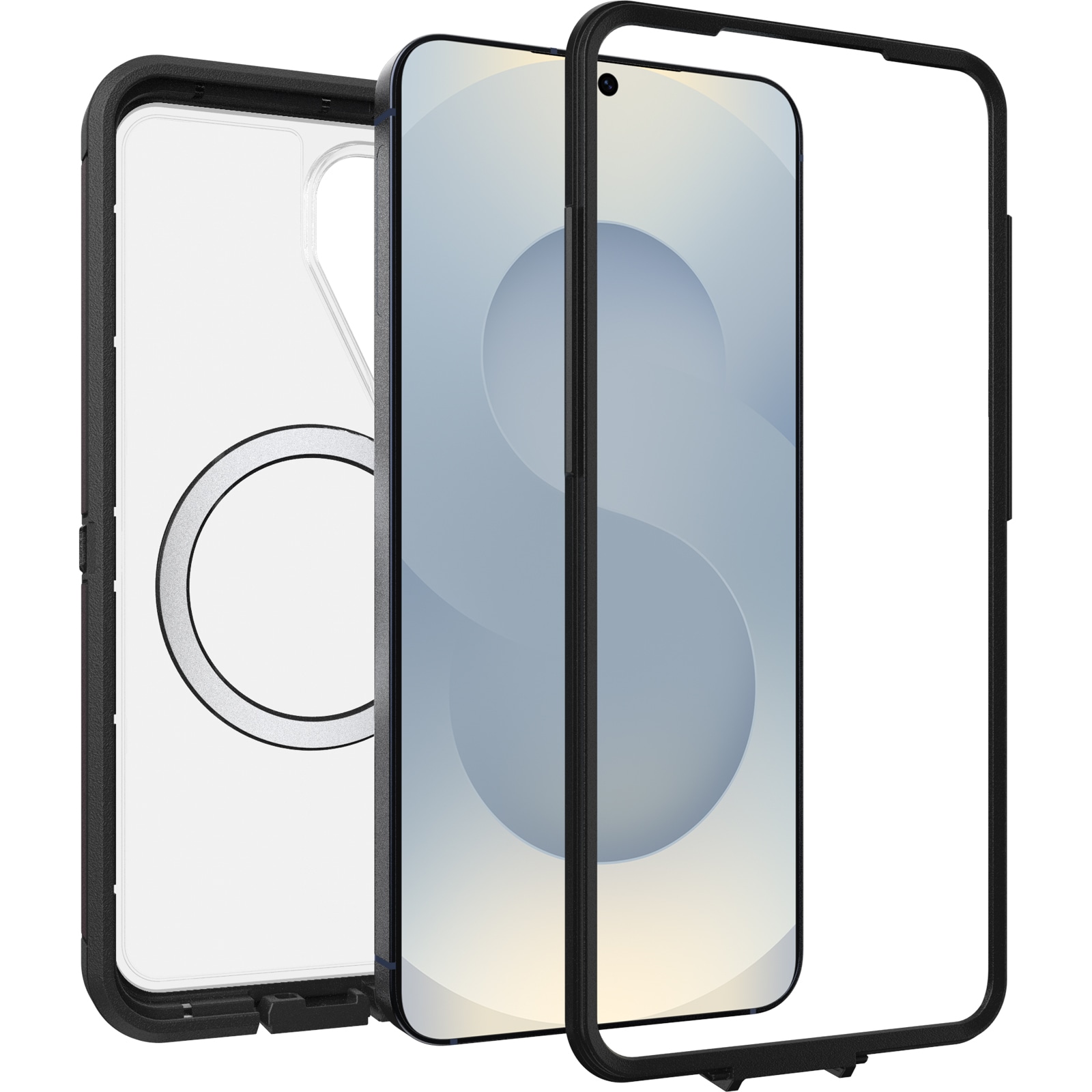 Otterbox Handyhülle »Defender Series Pro XT Clear für Samsung Galaxy S26« Samsung Galaxy S26 Backcover, Schutzhülle, Handyschutzhülle, Case, Schutzcase, stoßfest