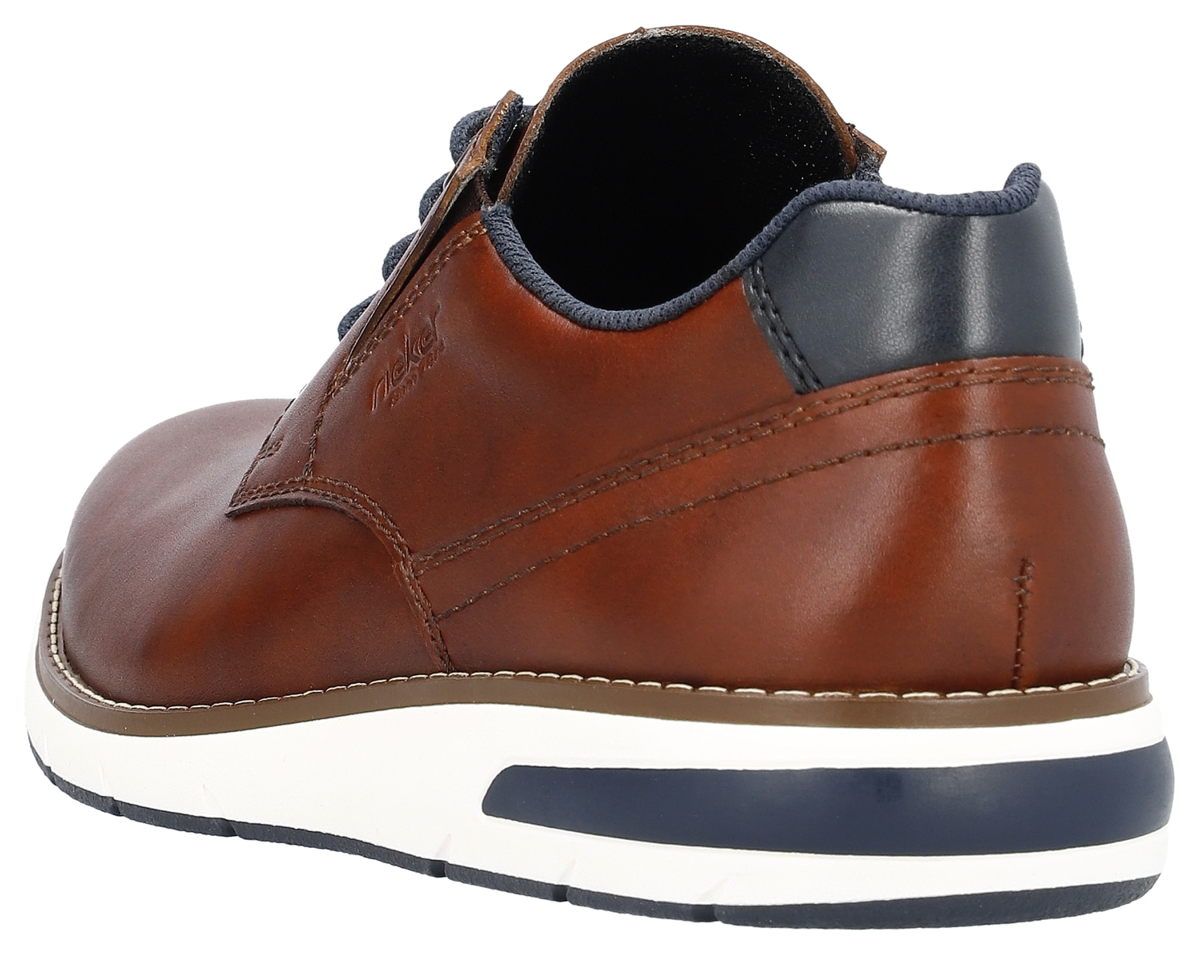 Rieker Sneaker  mit modischer Laufsohle, Freizeitschuh, Halbschuh, Schnürschuh