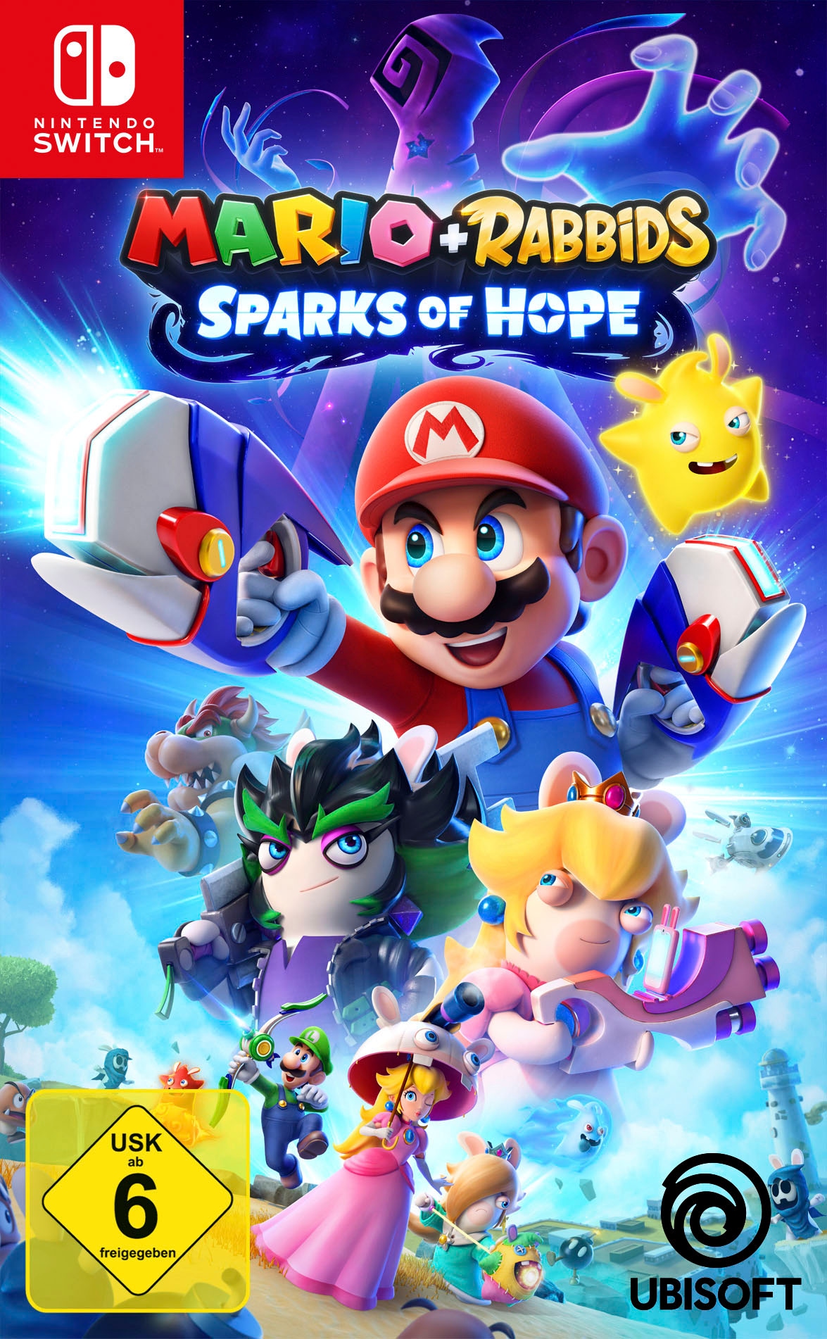 UBISOFT Spielesoftware »NSW Mario Rabbids Sparks of Hope & NSW PRO PAD X«, Nintendo Switch