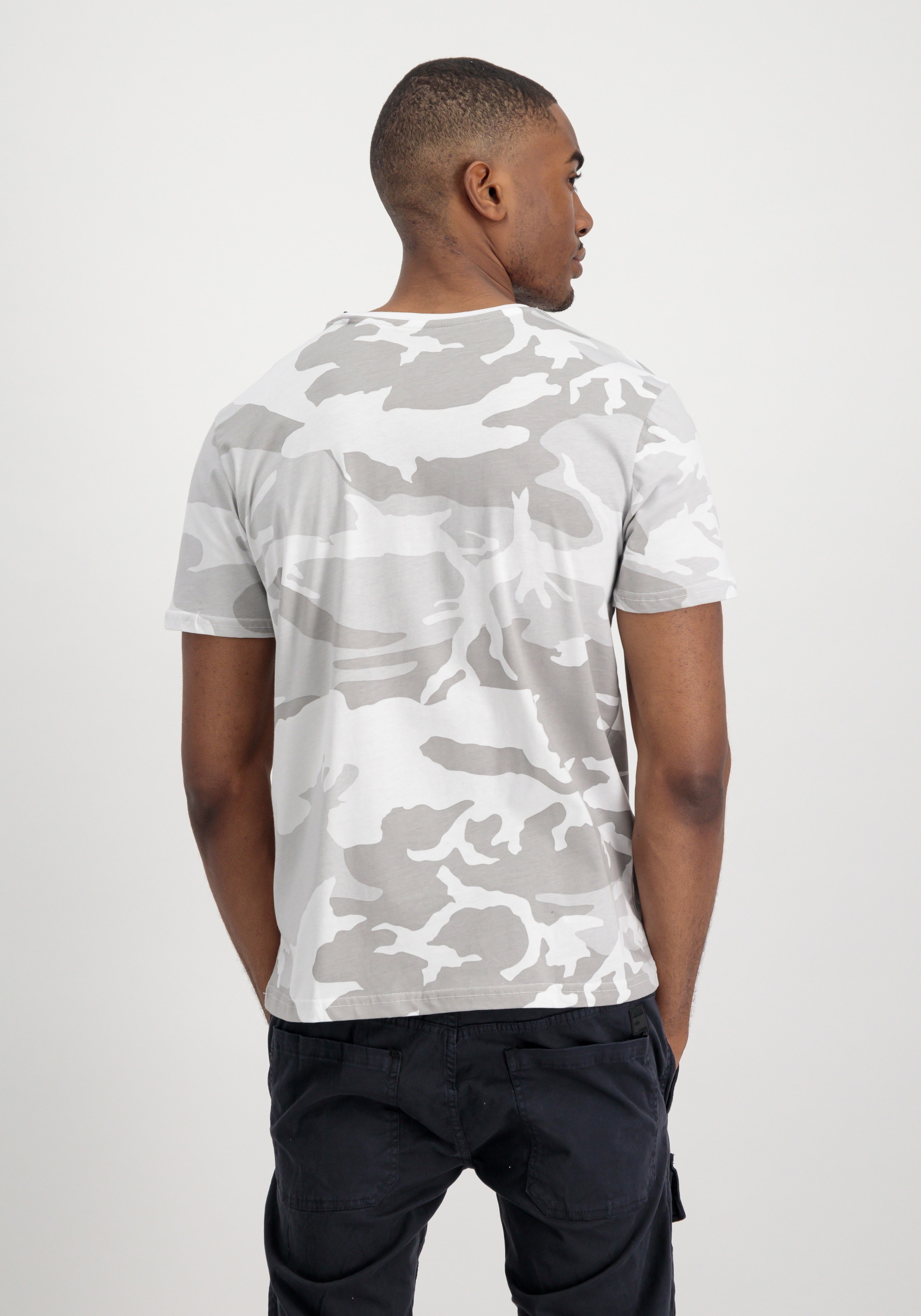 Alpha Industries T-Shirt »Alpha Industries Men - T-Shirts Basic T-Shirt SL Camo«