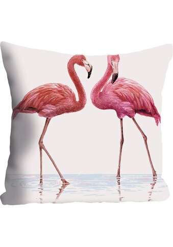queence Dekokissen »Anna«, (1 St.), mit Flamingos kaufen