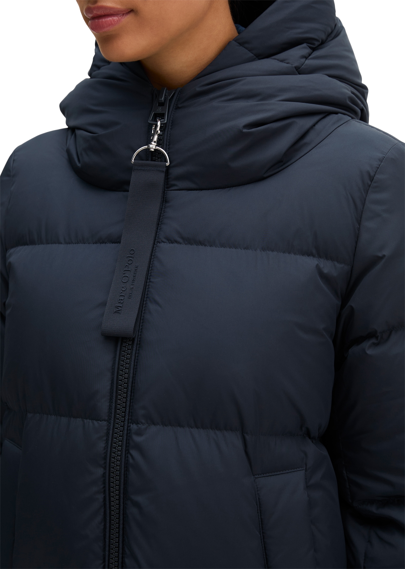 Marc O'Polo Daunenmantel mit 2Way-Zip und seitlichen Reißverschlüssen