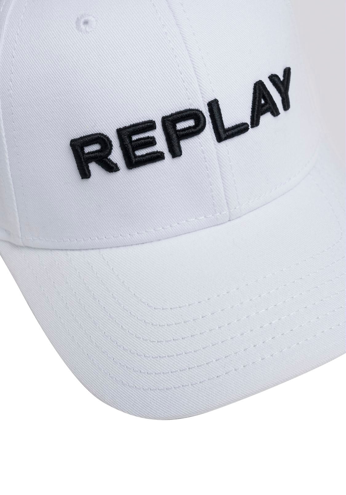 bei »COMPONENTE Replay Baseball Cap mit Logo-Stickerei NATURALE«,