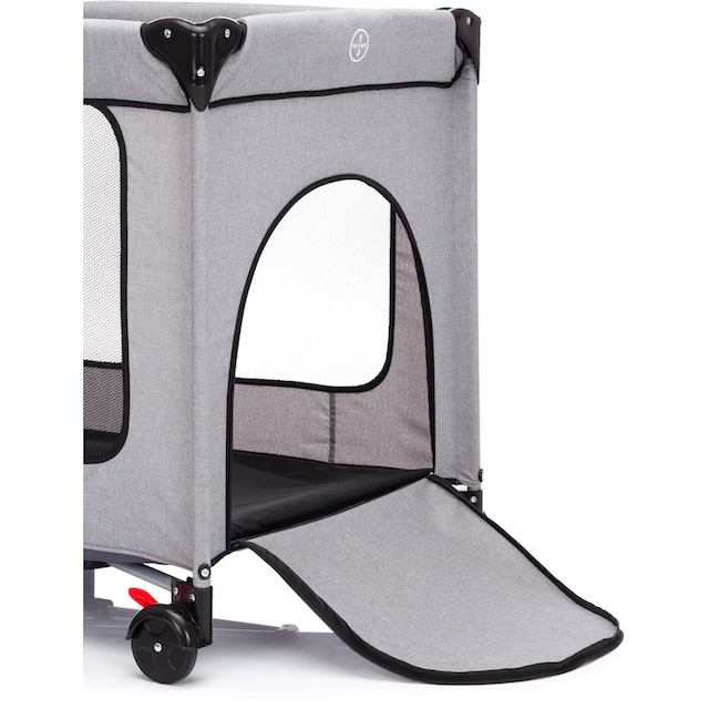 Fillikid Baby-Reisebett »Standard grau melange«, Inklusive Transporttasche  bei | Laufgitter