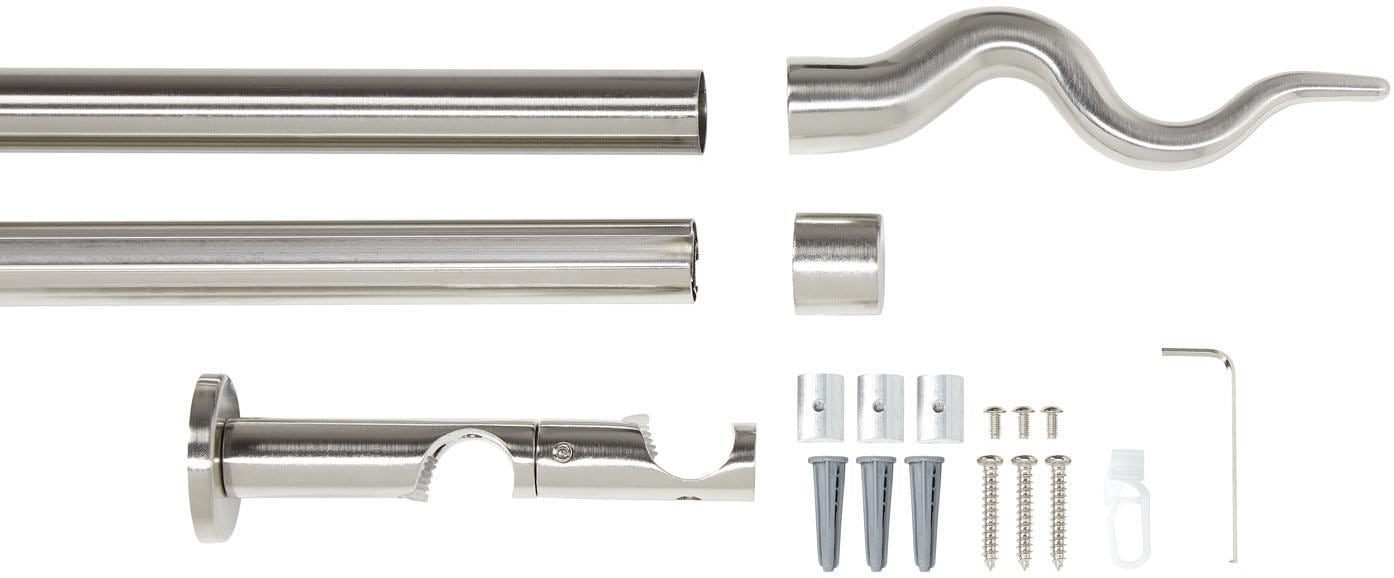 Good Life Kombi-Vorhangstange »Sepa« Ø 20 mm 2 läufig-läufig Fixmaß