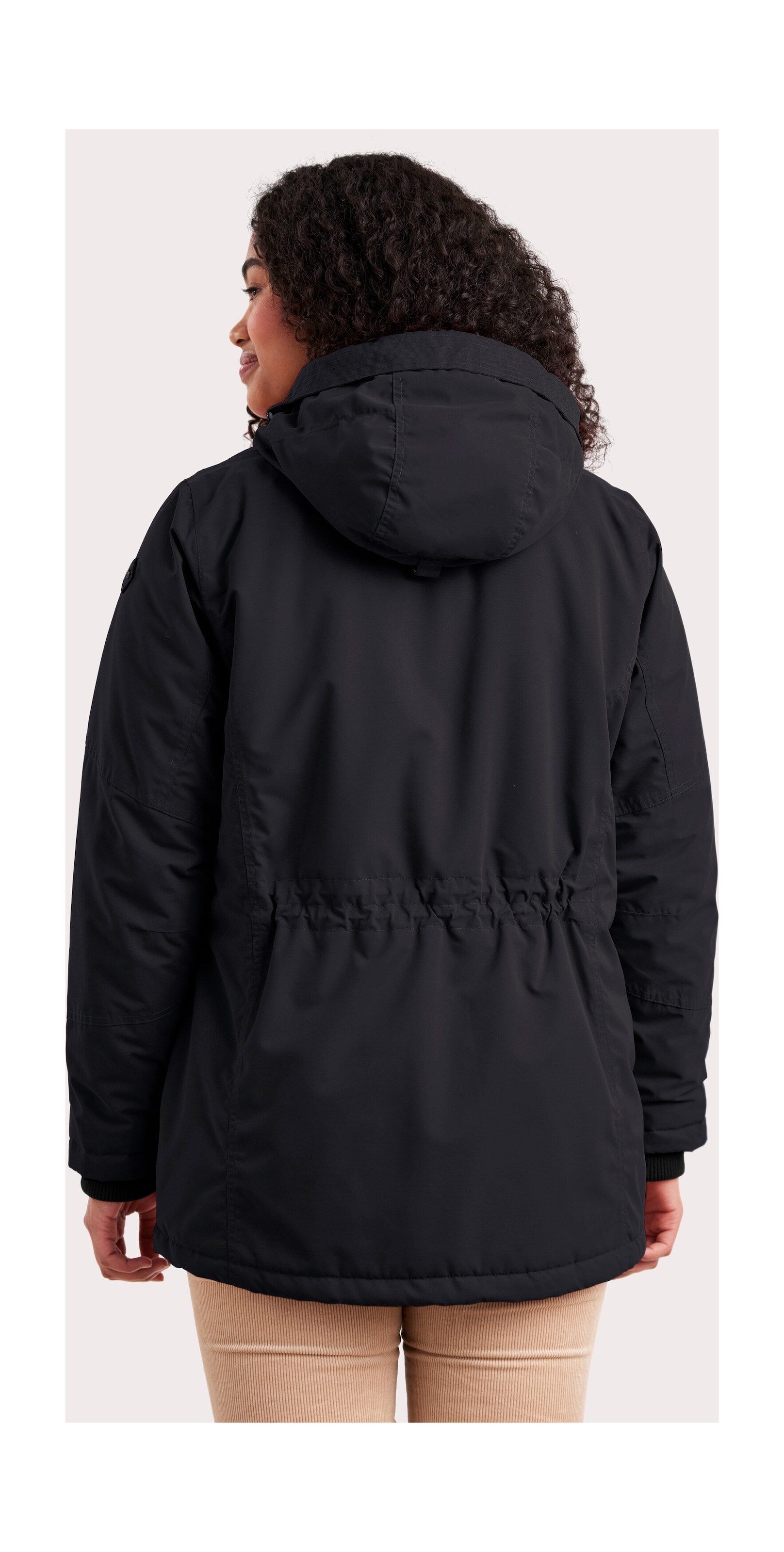 STOY Funktionsjacke »STW 4 WMN JCKT« Wasserdicht, atmungsaktiv, mit Teddy Fleece, abnehmb. Kapuze