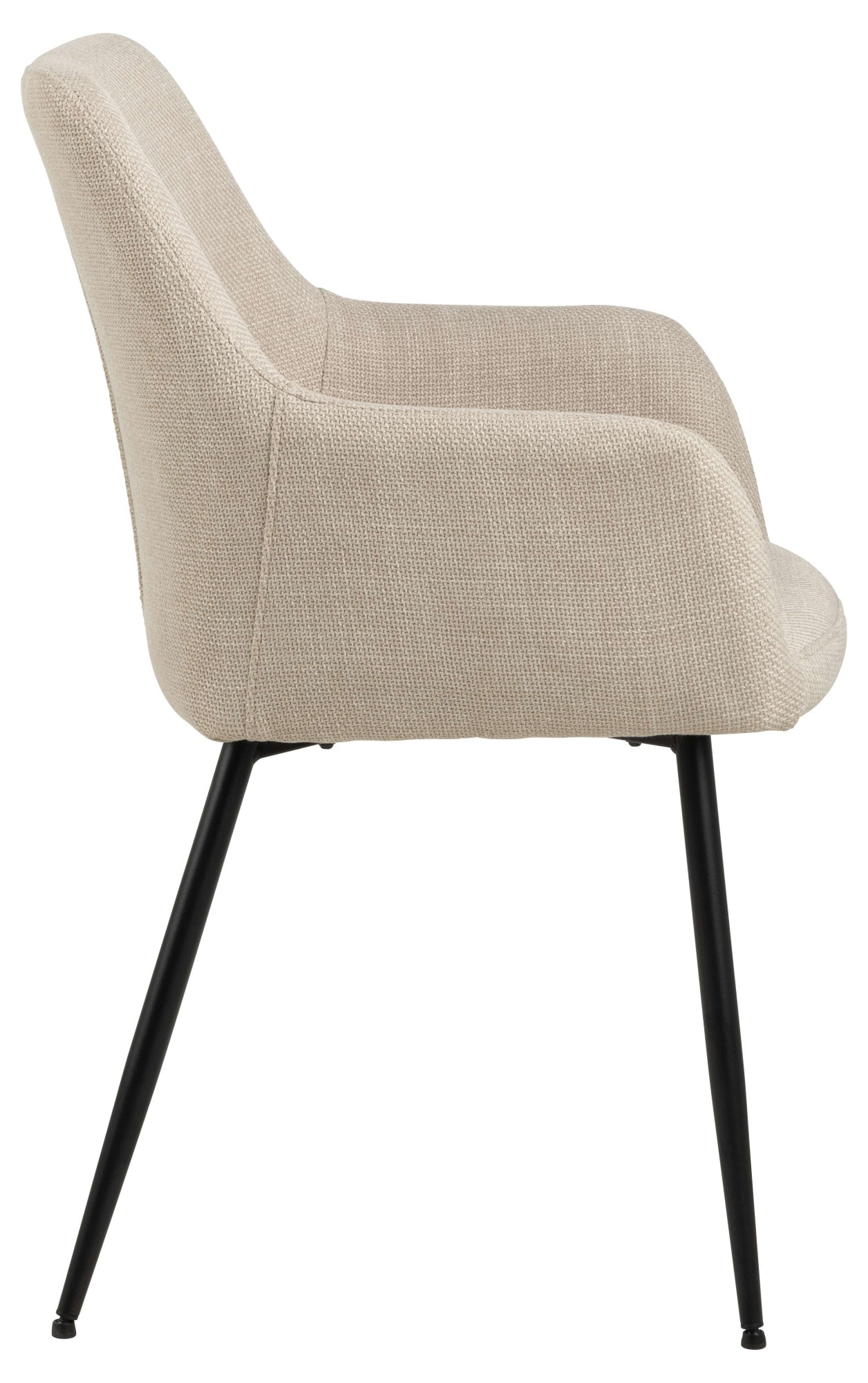 ACTONA GROUP Esszimmer-Set »Essgruppe, Speisetisch mit Stühlen«, (Komplett-Set, 5 St., 1x Tisch + 4x Stühle), Rechteckig Esstisch + 4x Stühle, grau keramik, beige,140x80x75cm