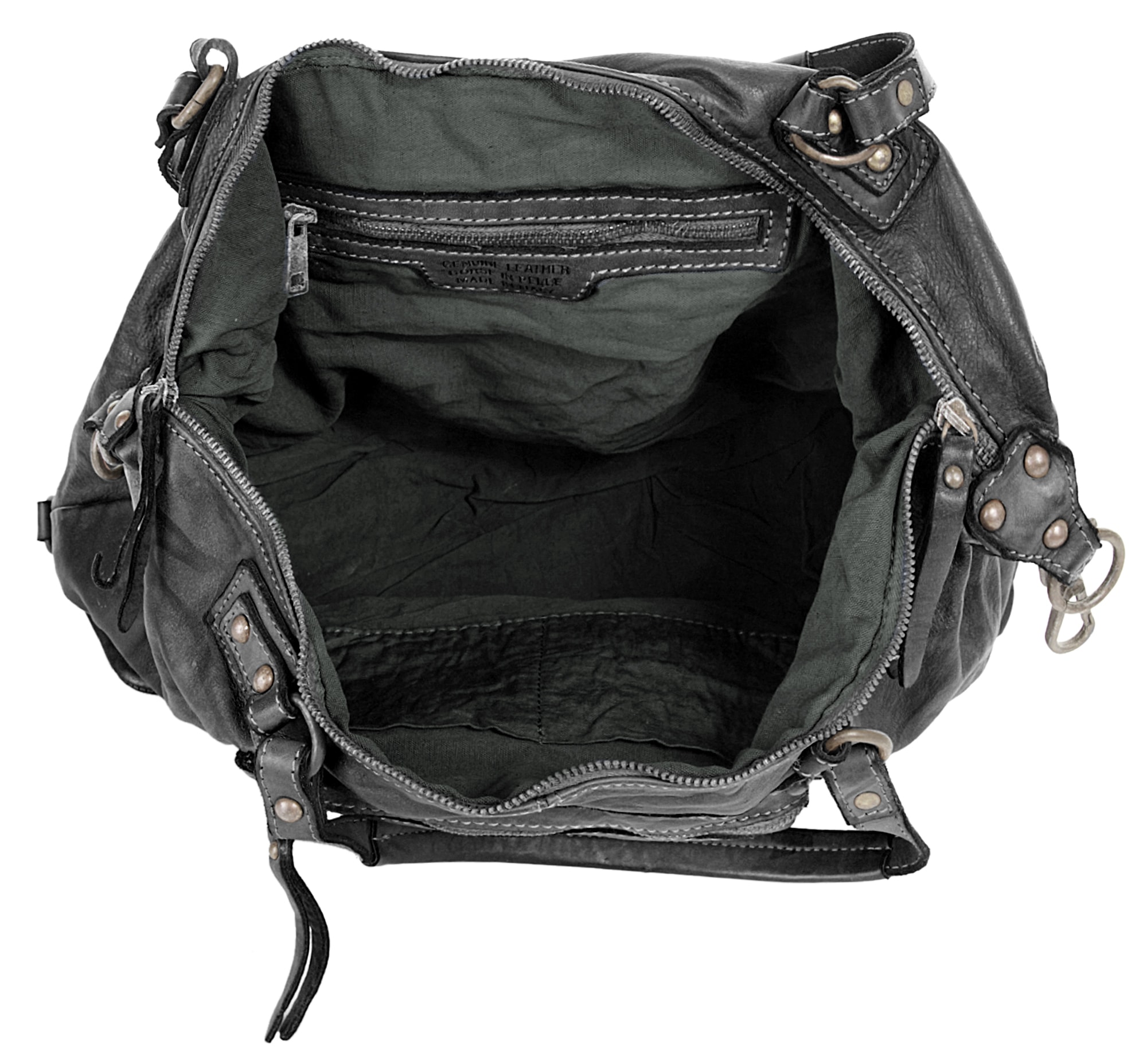 X-Zone Shopper echt Leder, Made in Italy