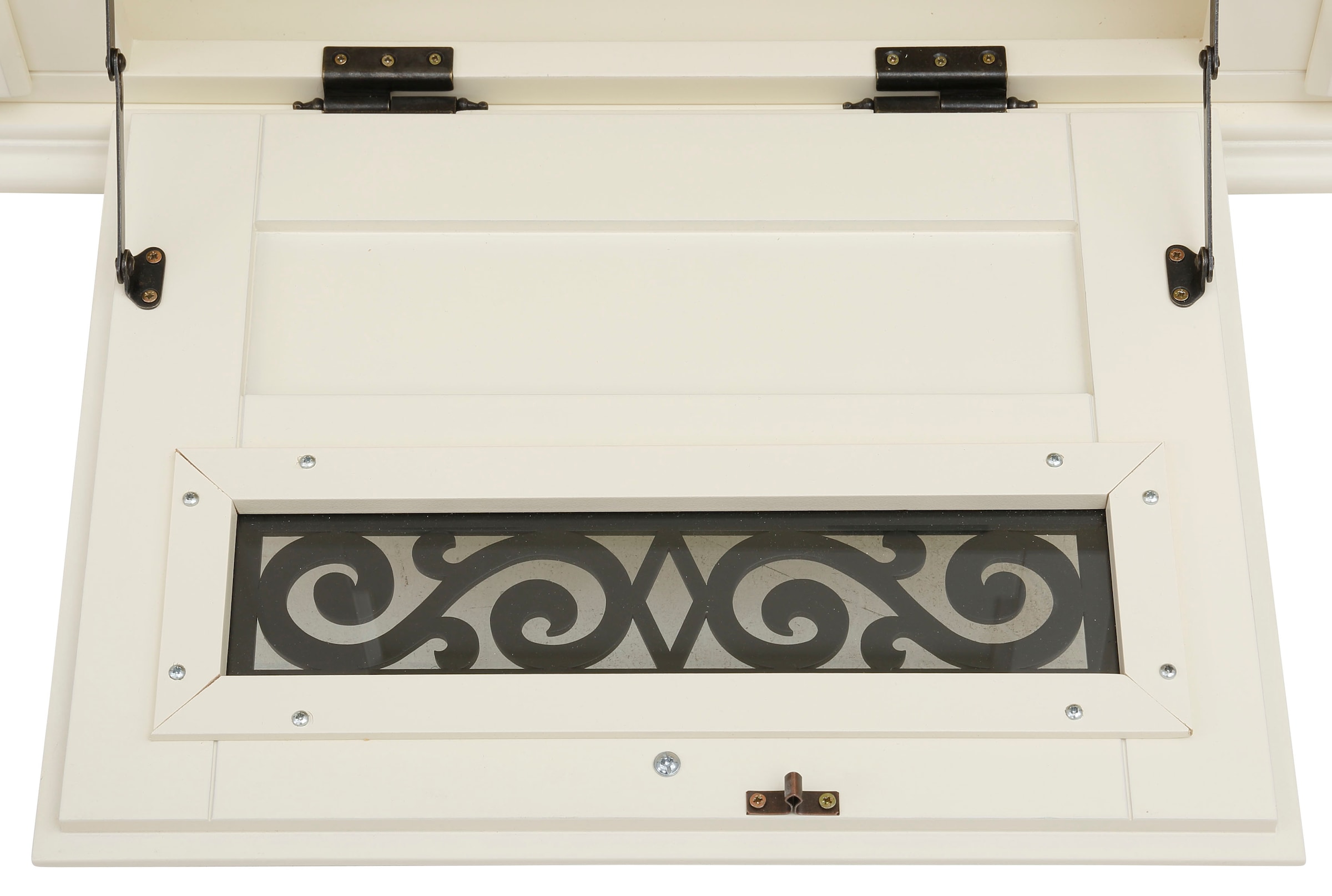 Home affaire Highboard »Arabesk«, Vitrine mit dekorativen Fräsungen, Breite 160 cm