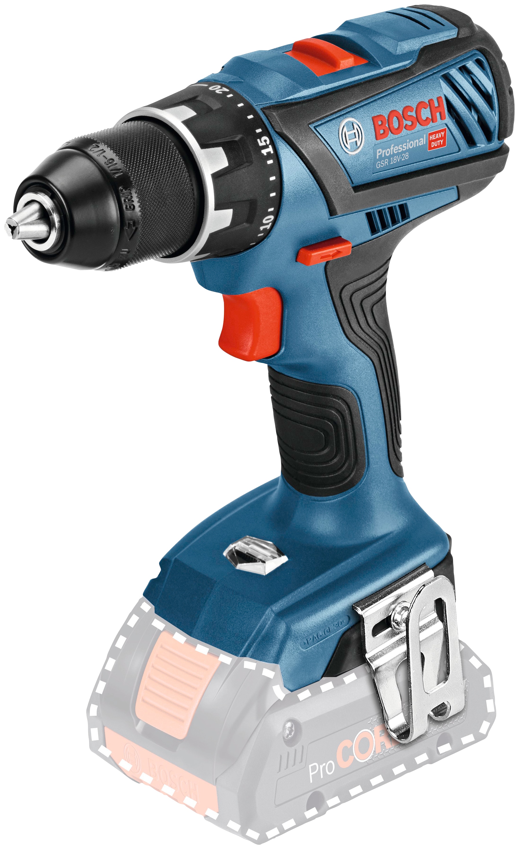 Bosch Professional Elektrowerkzeug-Set »GSR, GWS & GBH«, (9 tlg.), inkl. 3 Akkus, Ladegerät und Tasche