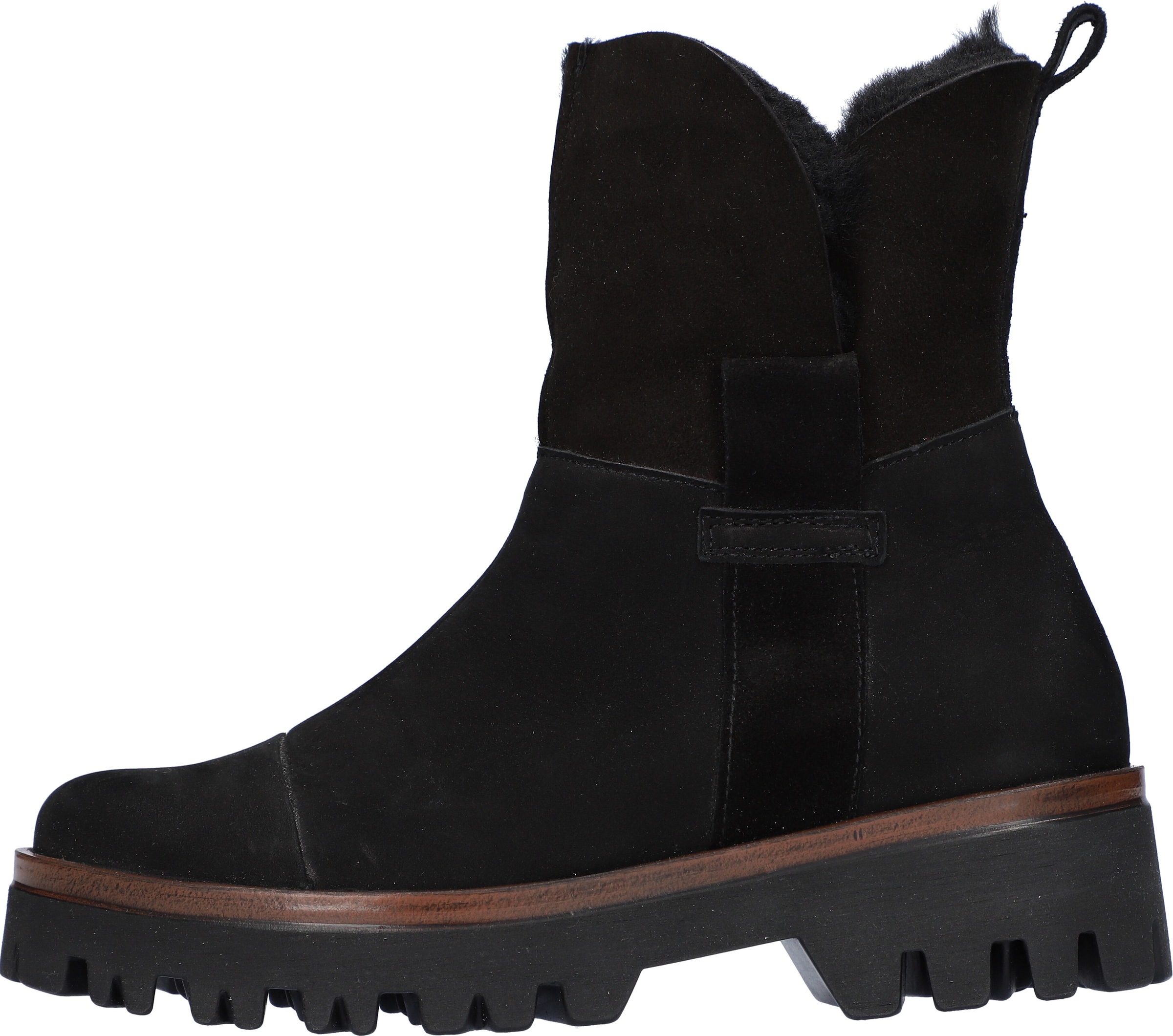 Waldläufer Winterboots »H-LONDON«, Komfortboots, Profilsohle, mit kuscheligem Kragen, Bequemweite G