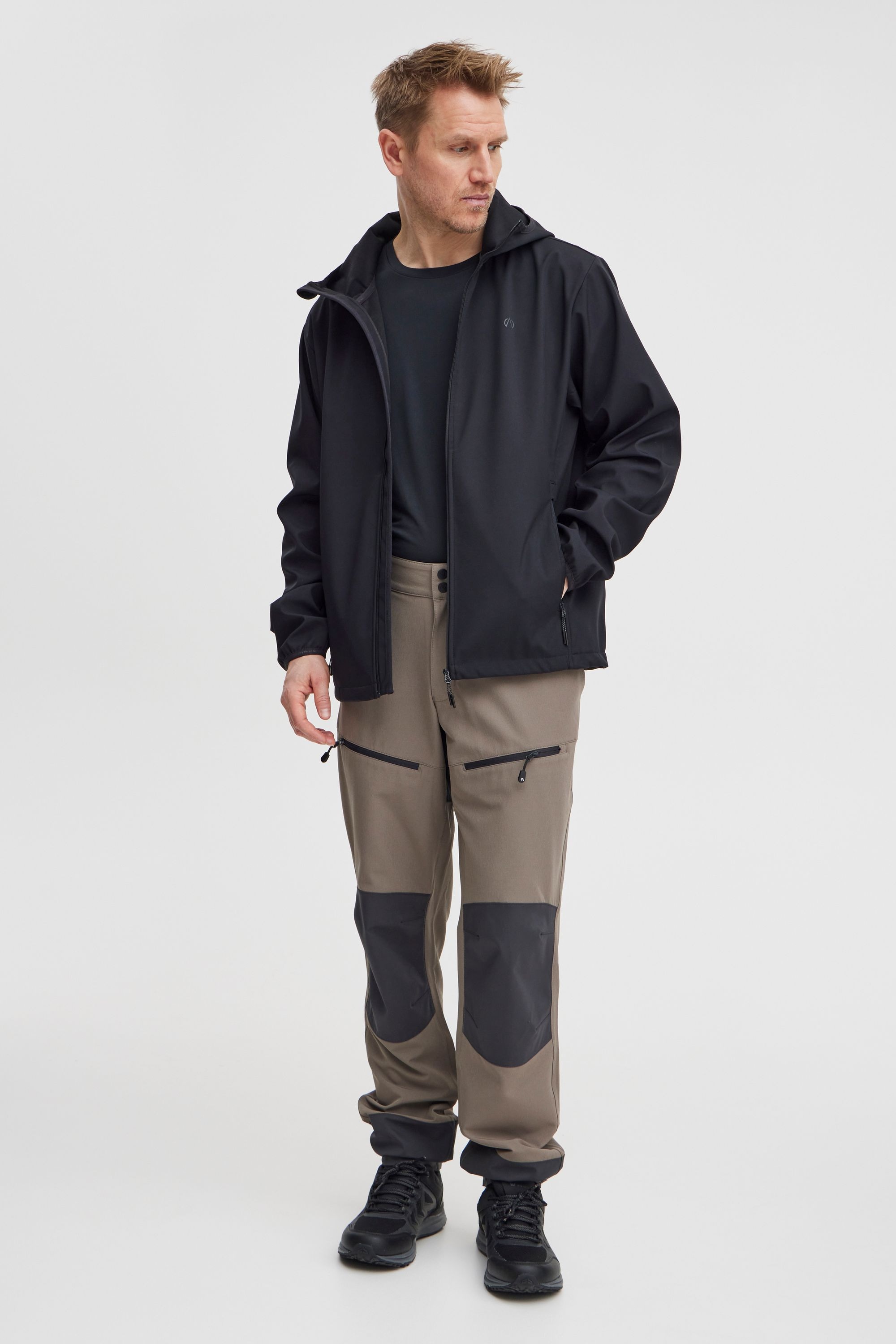 North Bend Softshelljacke »Softshelljacke NBLuango M W-PRO 8.000 mit wasserdichter Beschichtung«