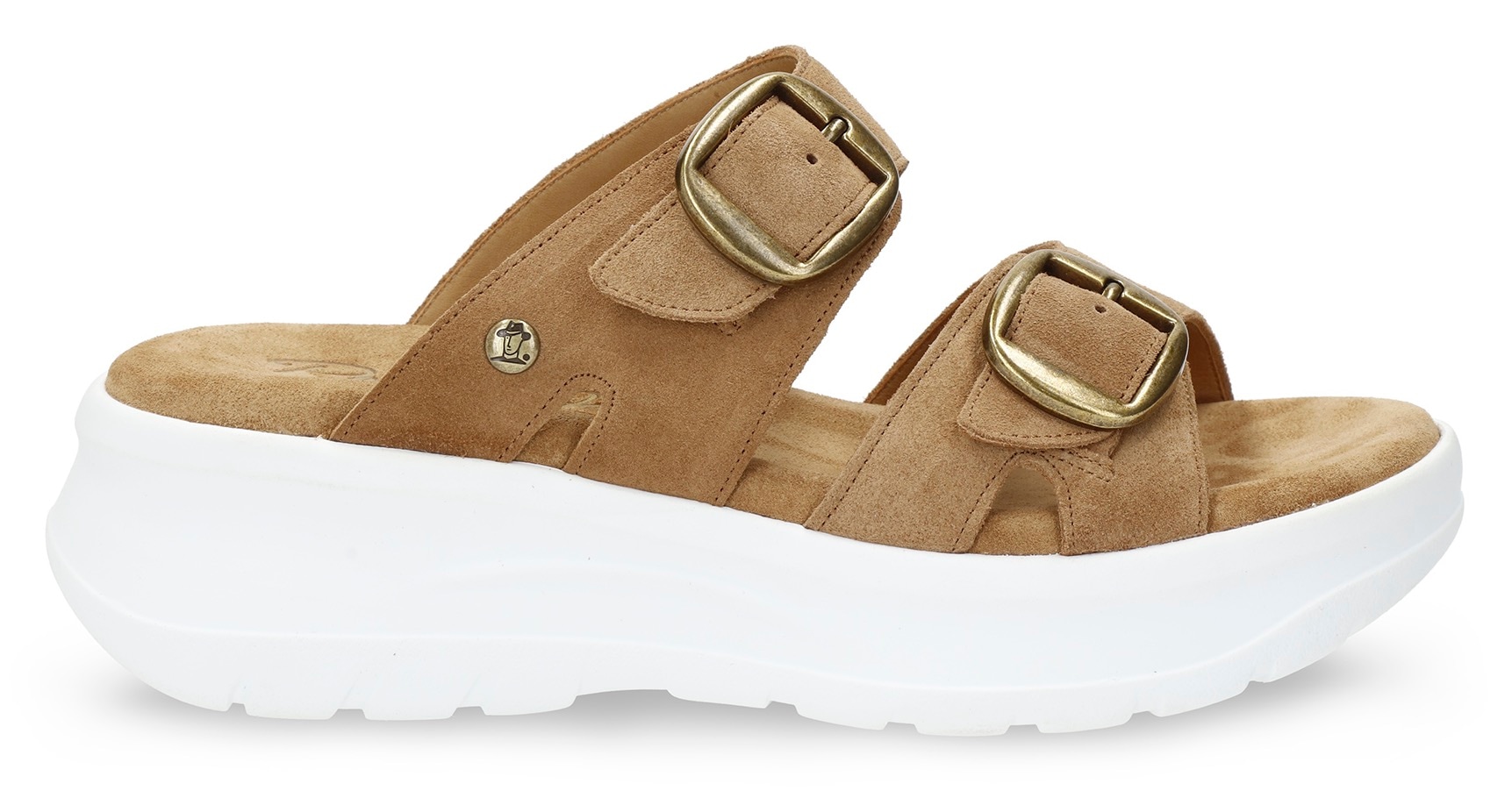 Panama Jack Pantolette »Navia«, Sommerschuh, Strandschuh, Hausschuh mit weichem Softfußbett