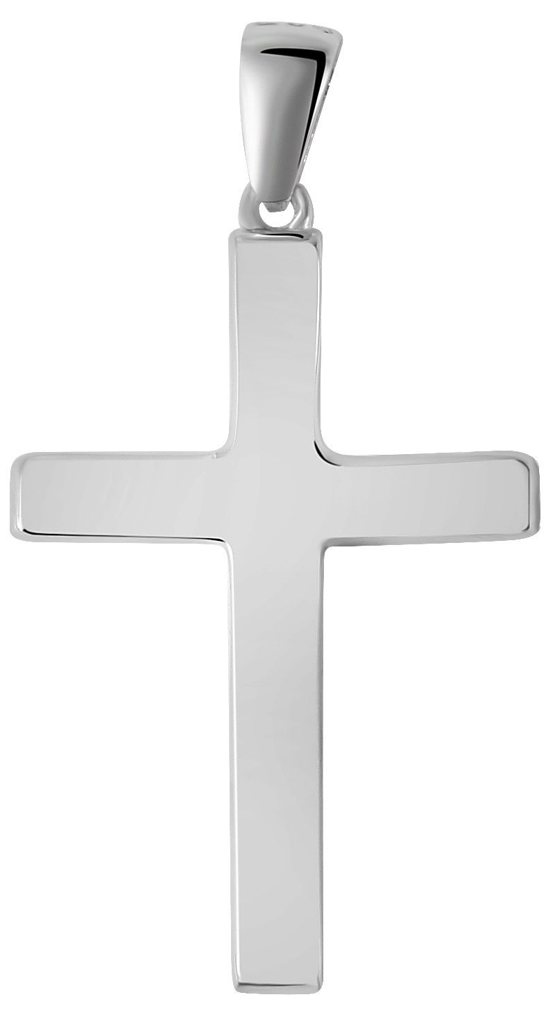 Adelia´s Kette ohne Anhänger »Unisex Halskette mit Anhänger ¿ Kreuz aus 925 Silber«