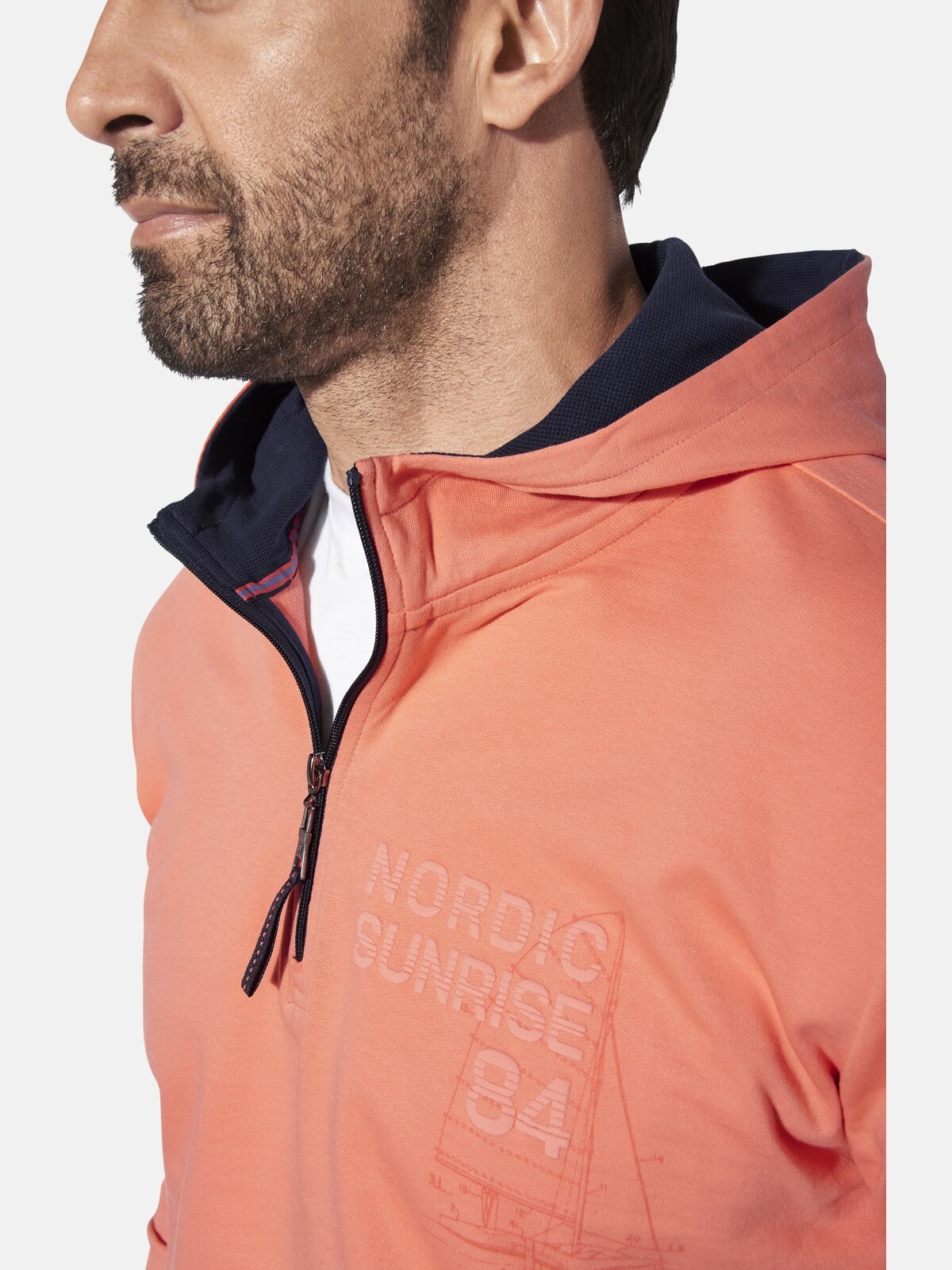 Jan Vanderstorm Kapuzensweatshirt »Sweatshirt KORBENKT«, (1 tlg.), mit lässiger Kapuze