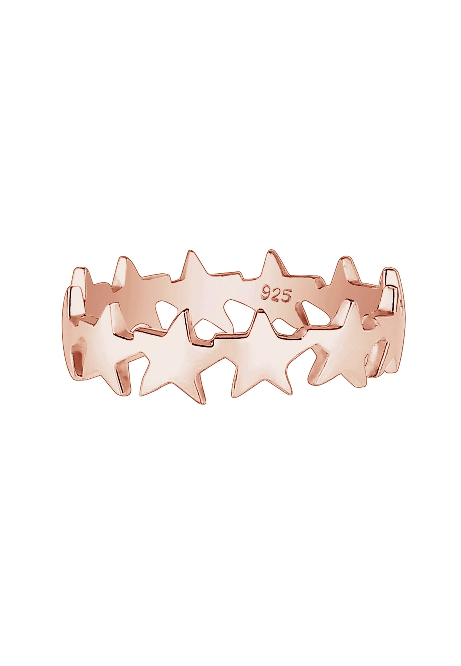 Elli Silberring »Ring Sterne Star Astro 925 Silber«