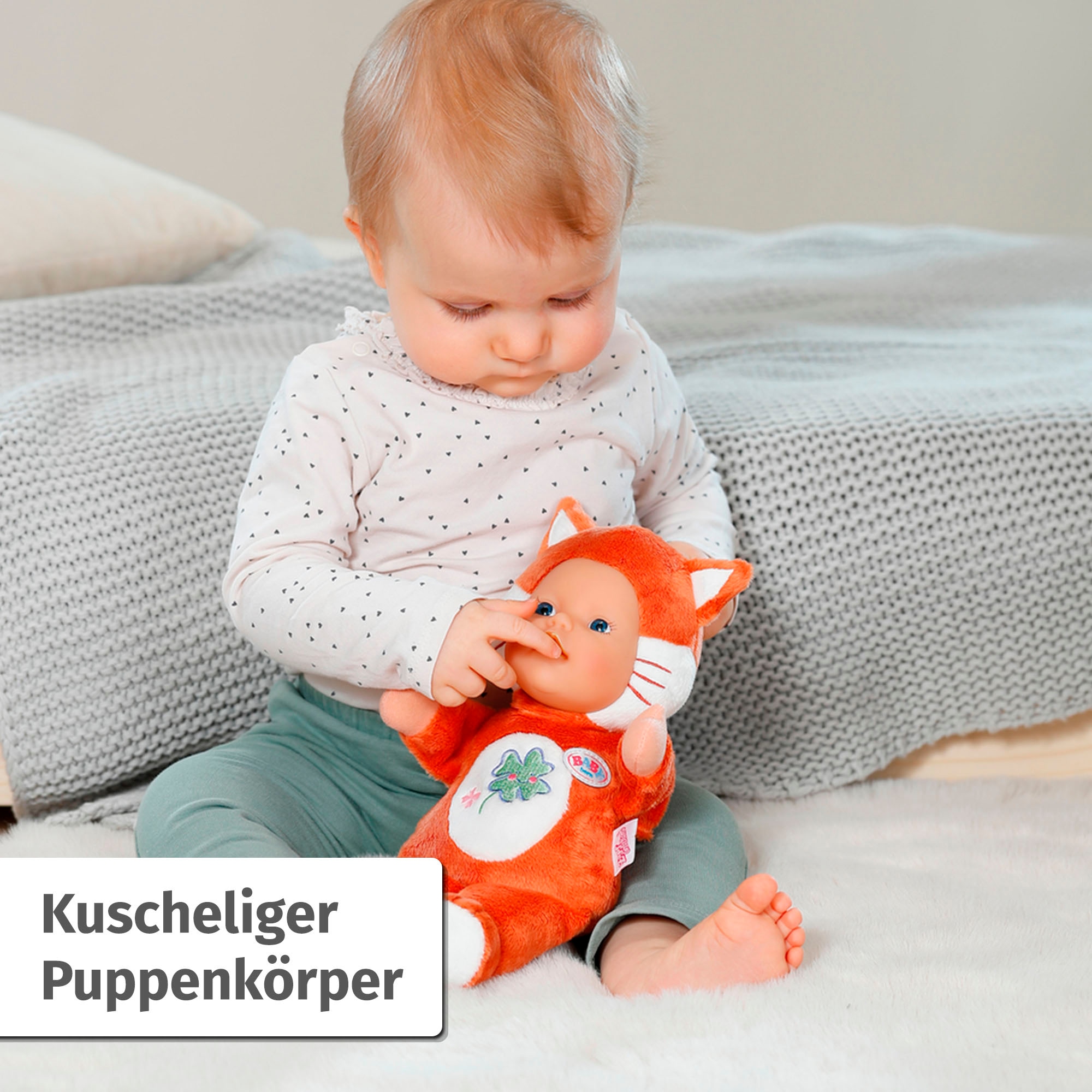 Baby Born Babypuppe »for babies Fuchs, 26 cm«