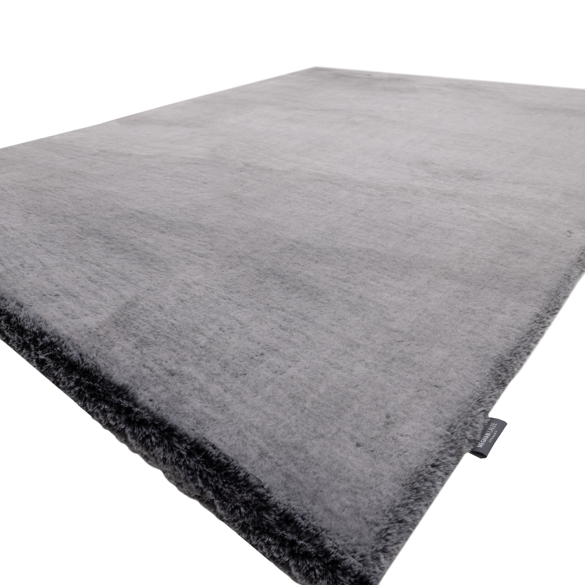 Obsession Fellteppich »Eternity 500« rechteckig 45 mm Höhe Kunstfell, Uni Farben, seidenglänzend, samtweich, weich & kuschelig