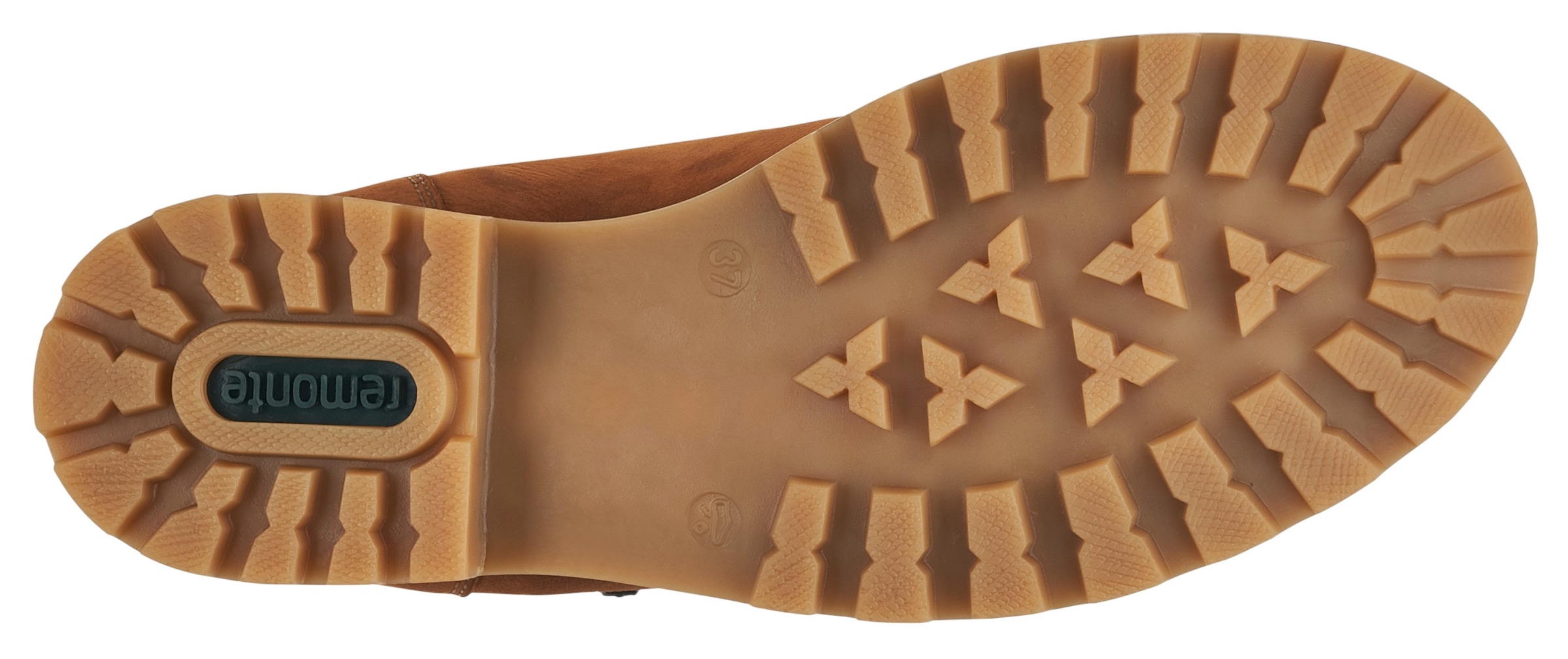 Remonte Winterboots, Blockabsatz, Outdoorschuh, Schnürschuh im trendigen Bergsteiger-Look