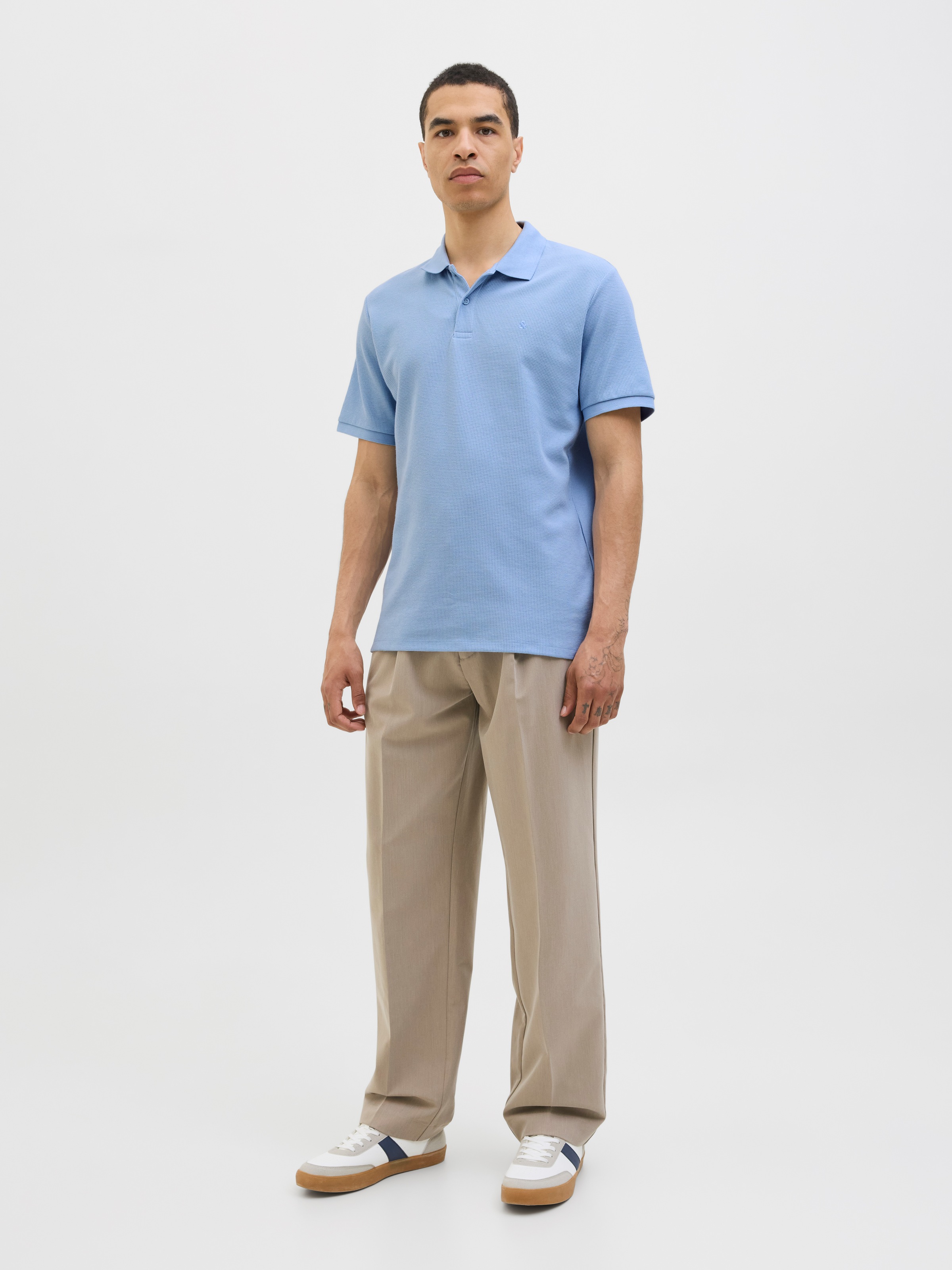 Jack & Jones Poloshirt »JJEAUSTIN POLO SS NOOS«, mit Logo Stickerei
