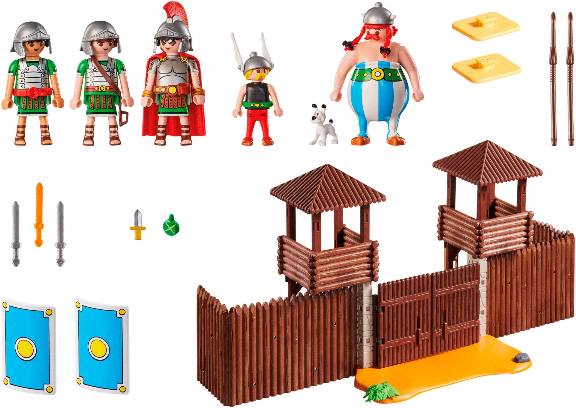 Playmobil® Konstruktions-Spielset »Römerlager (71542), Asterix«, (181 St.), Made in Europe