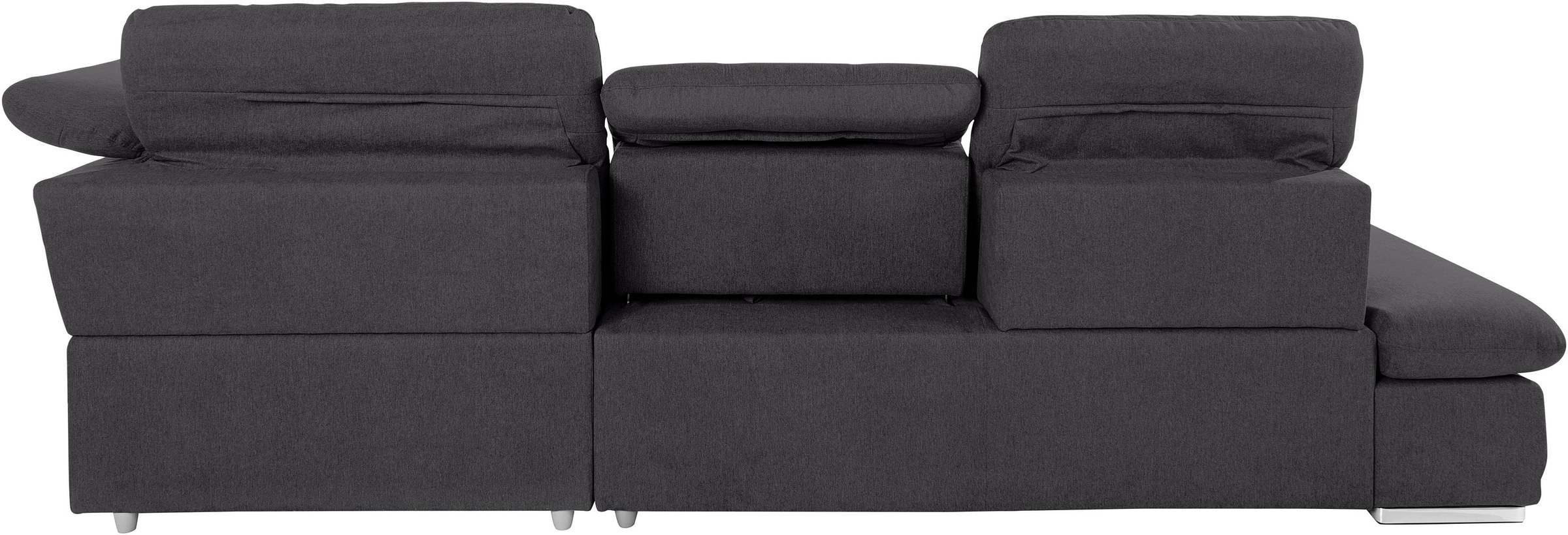 COTTA Ecksofa »Holiday L-Form mit Sitztiefen-, Armteil- und Kopfteilverstellung«, wahlweise mit Bettfunktion & Bettkasten