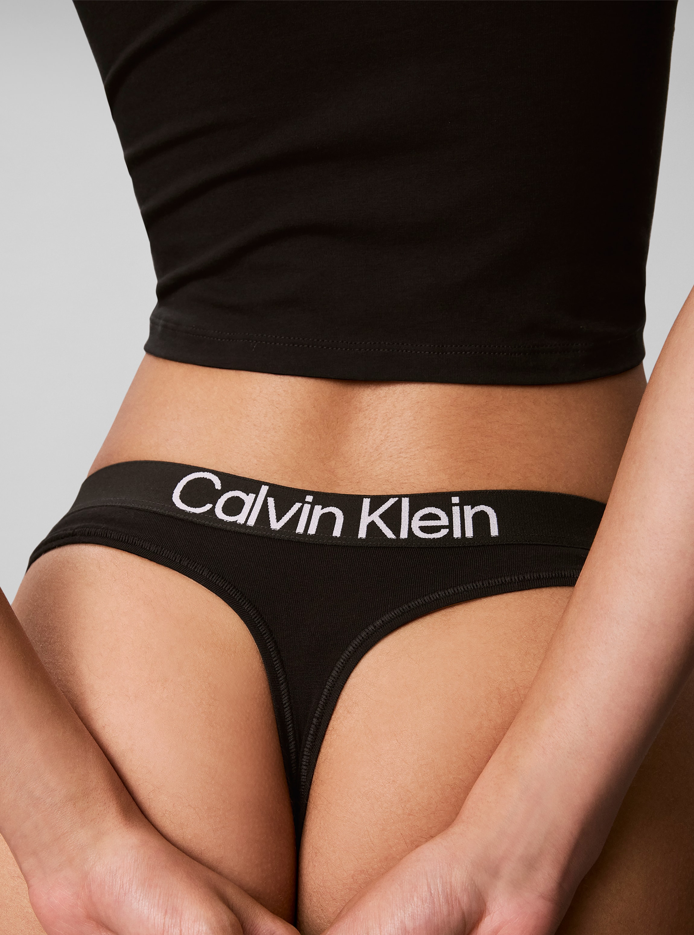 Calvin Klein Underwear Tanga »THONG 5PK« Packung, 5er-Pack, 5 Stk. Mit elastischem Bund