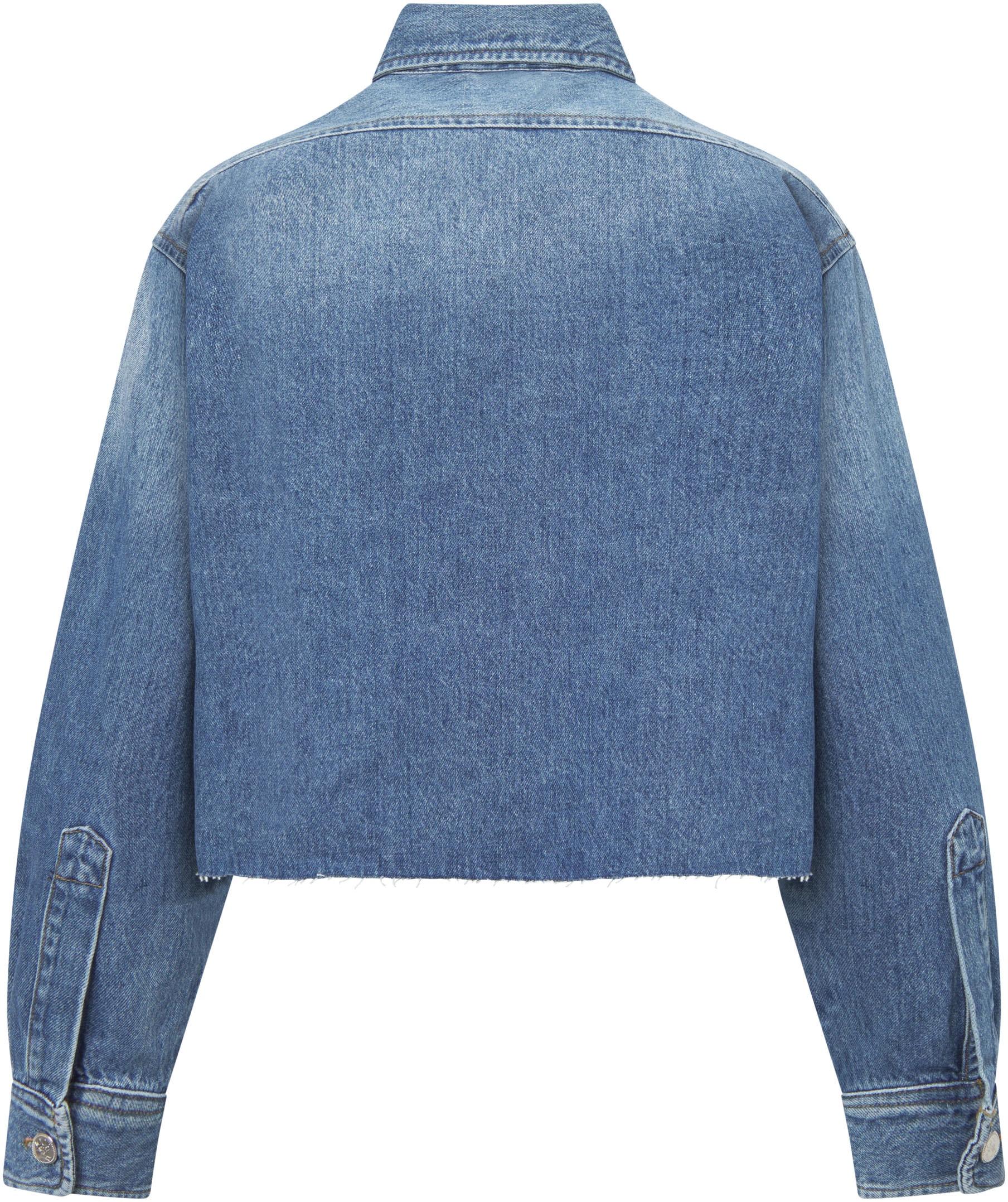 Joop Jeans Jeansbluse »Udela«, mit bestickter Ziertasche