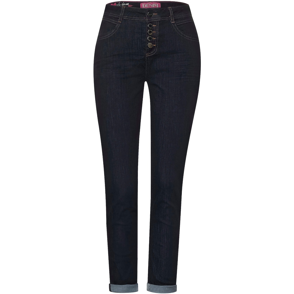 STREET ONE Slim-fit-Jeans »Style Mom«