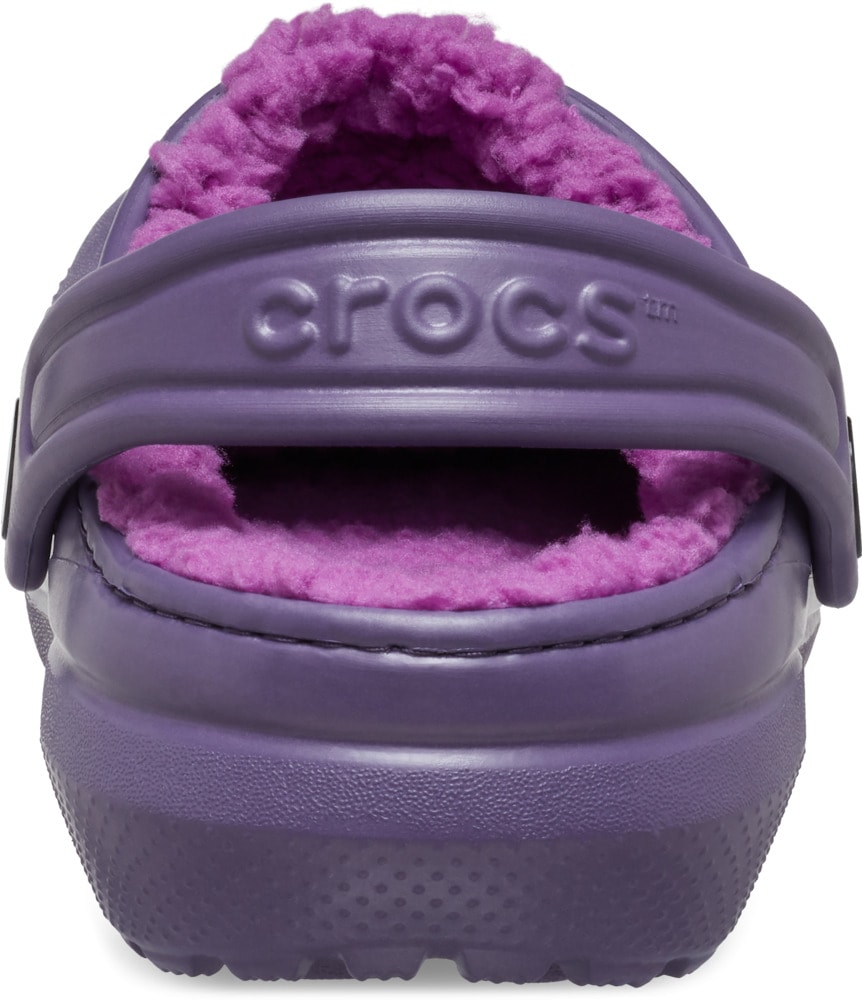 Crocs Clog »Kids Classic Lined Clog«, Hausschuh, Pantoffel, Schlappen mit Warmfutter