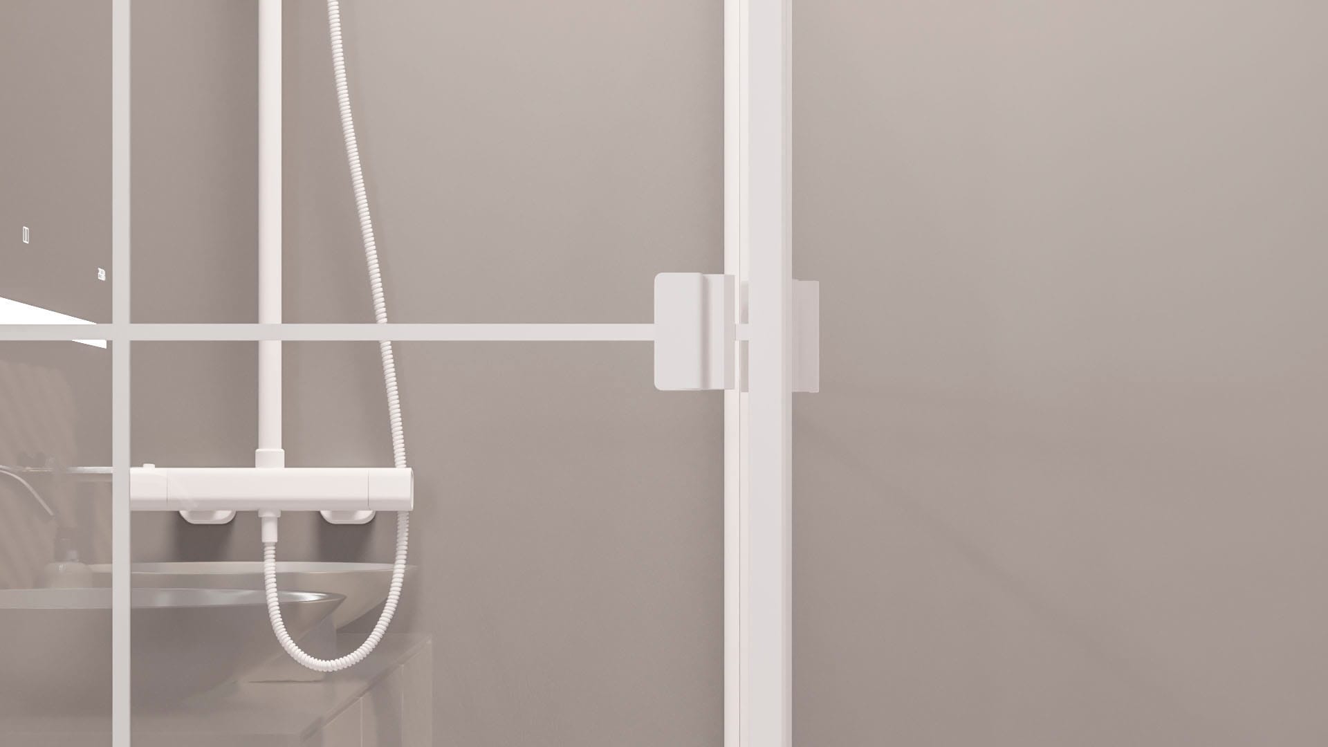 Marwell Eckdusche »Clean line«, mit Eckeinstieg