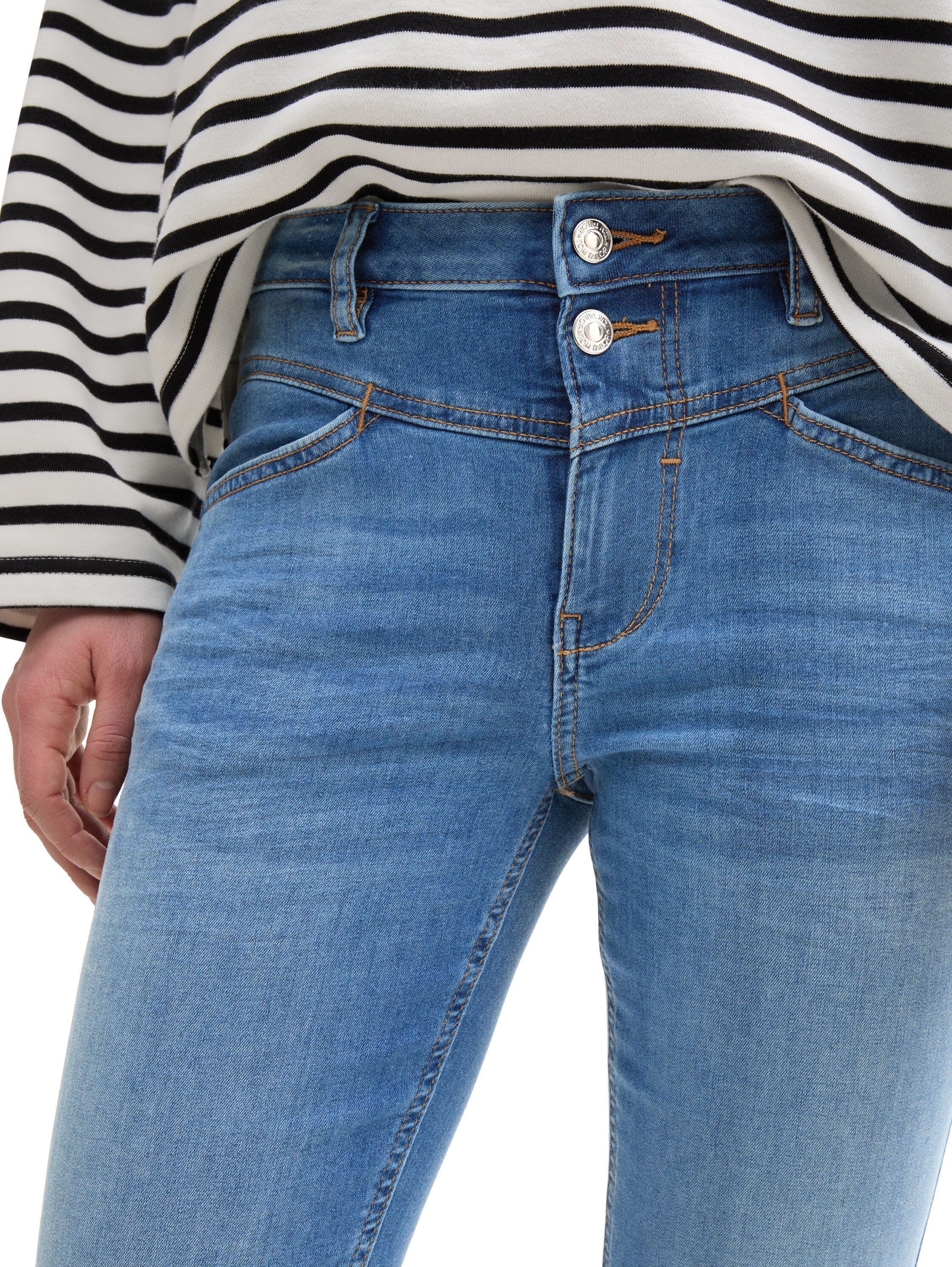 TOM TAILOR Caprijeans, mit Stretch