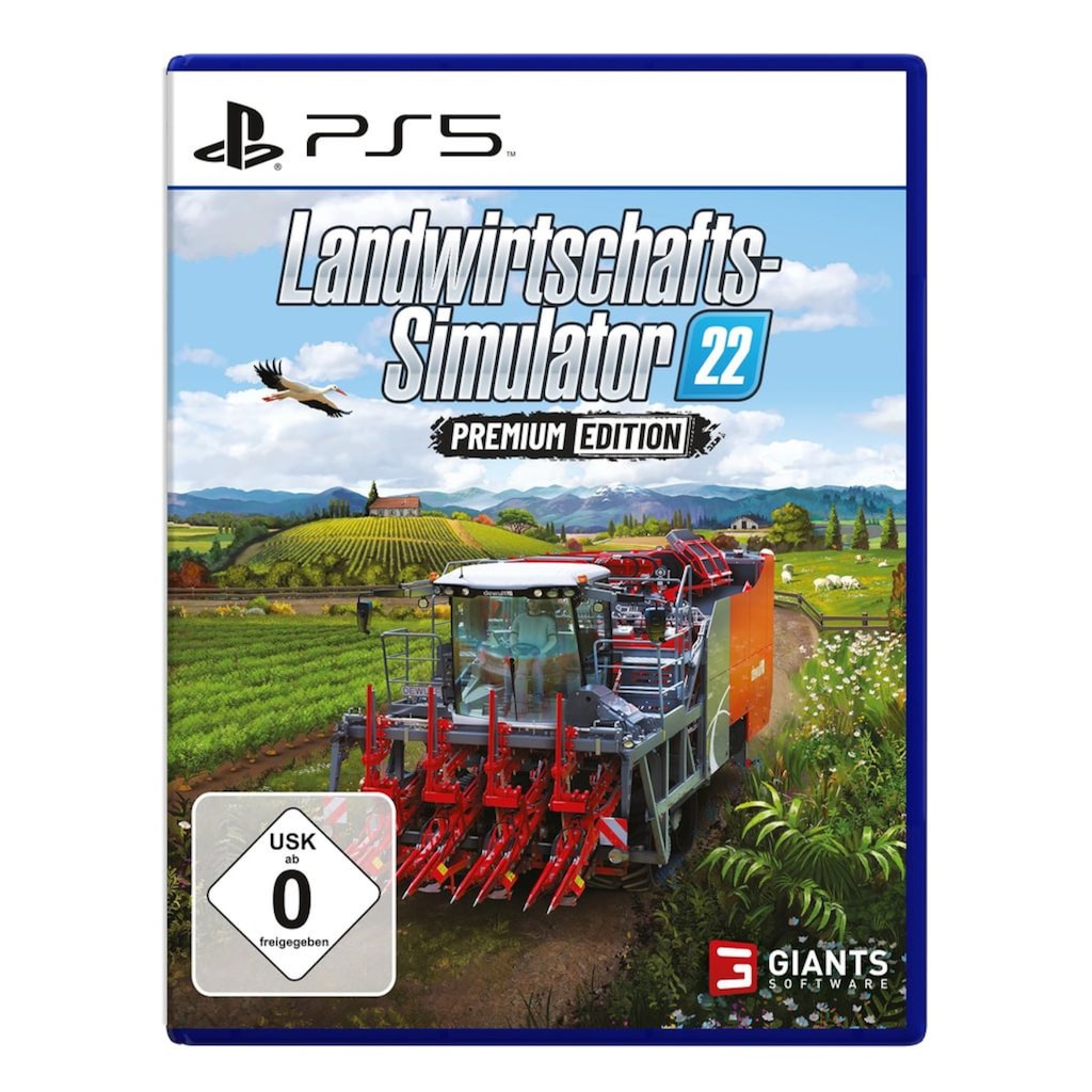 Astragon Spielesoftware »Landwirtschafts-Simulator 22: Premium Edition«, PlayStation 5